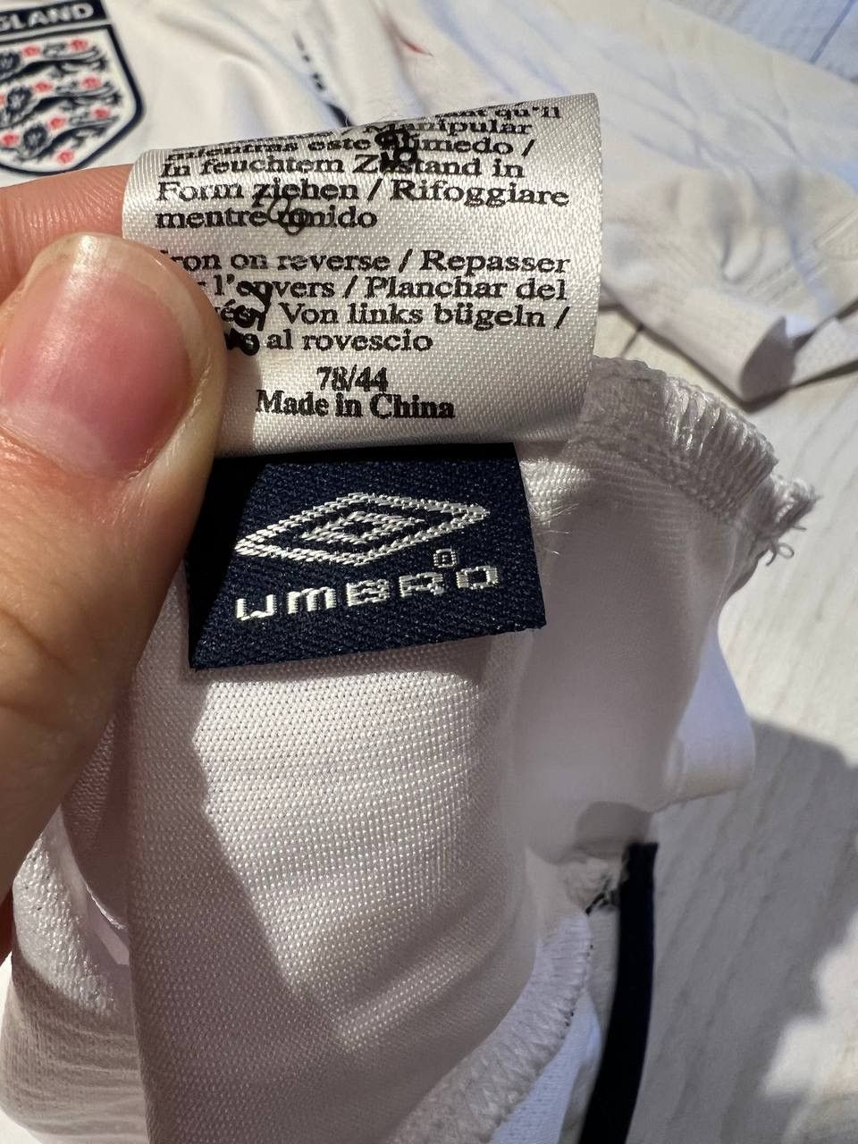 Umbro Umbro England 2007 2009 Terry #6 Home Shirt Jersey 3XL Size US XXL / EU 58 / 5 - 12 Thumbnail