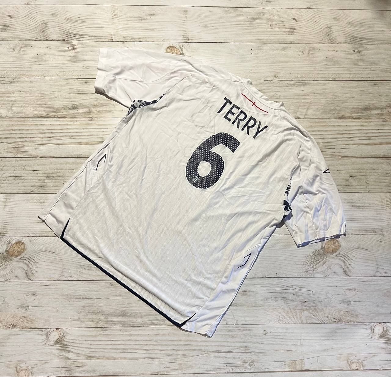 Umbro Umbro England 2007 2009 Terry #6 Home Shirt Jersey 3XL Size US XXL / EU 58 / 5 - 1 Thumbnail