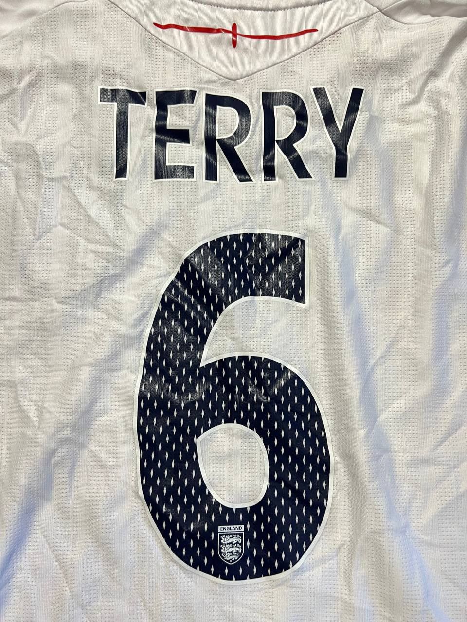 Umbro Umbro England 2007 2009 Terry #6 Home Shirt Jersey 3XL Size US XXL / EU 58 / 5 - 14 Thumbnail