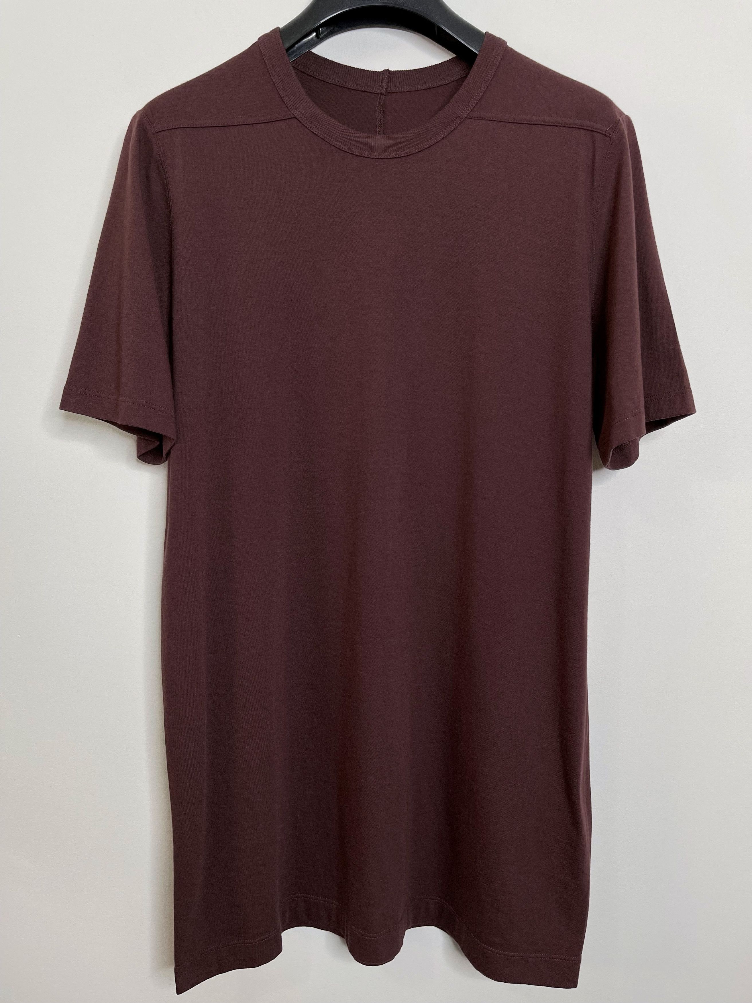 image of Rick Owens Blood Cotton Classic Level T Shirt Ss20 Tecuatl, Men's (Size Small)