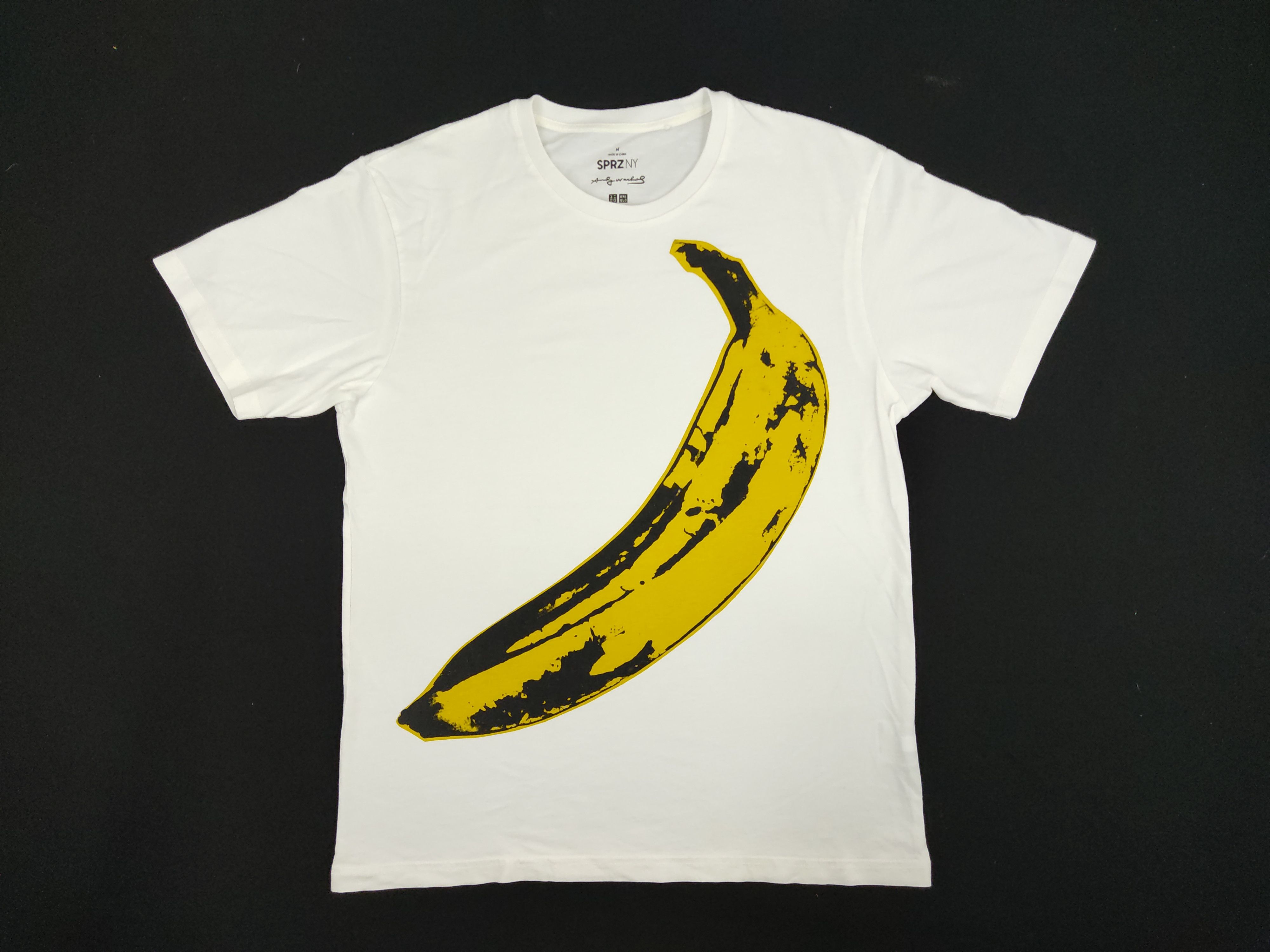 Andy Warhol Andy Warhol Velvet Underground Cover Album Tee Banana Art Size US M / EU 48-50 / 2 - 1 Thumbnail