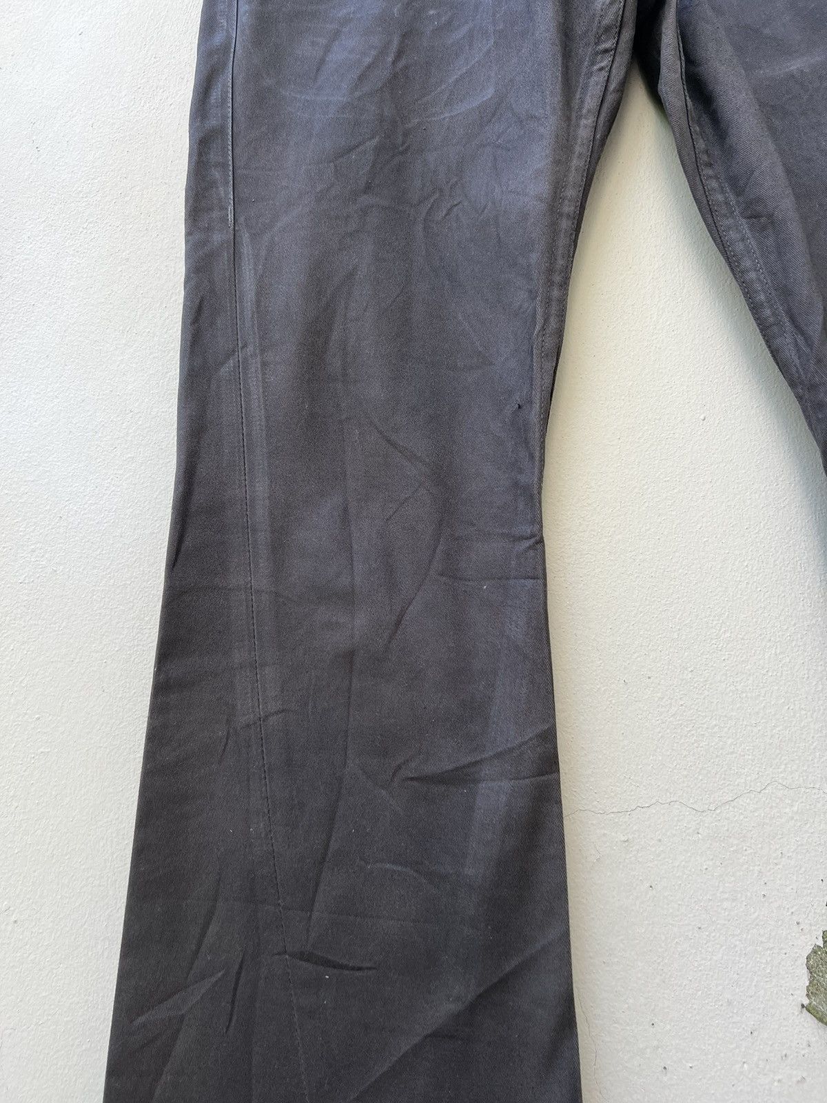 If Six Was Nine VTG Flared Tornado Mart Japan Tribal Embroidery Waxed Pant Size US 30 / EU 46 - 8 Thumbnail