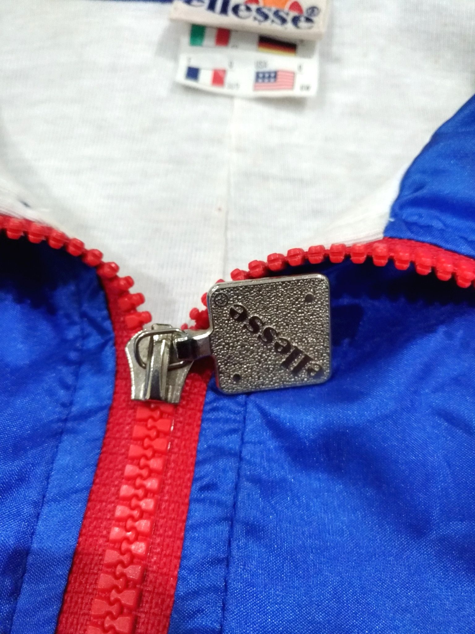 Ellesse RARE! VTG ELLESSE MADE IN ITALY RIRI ZIPPER RETRO STYLE Size US M / EU 48-50 / 2 - 10 Thumbnail