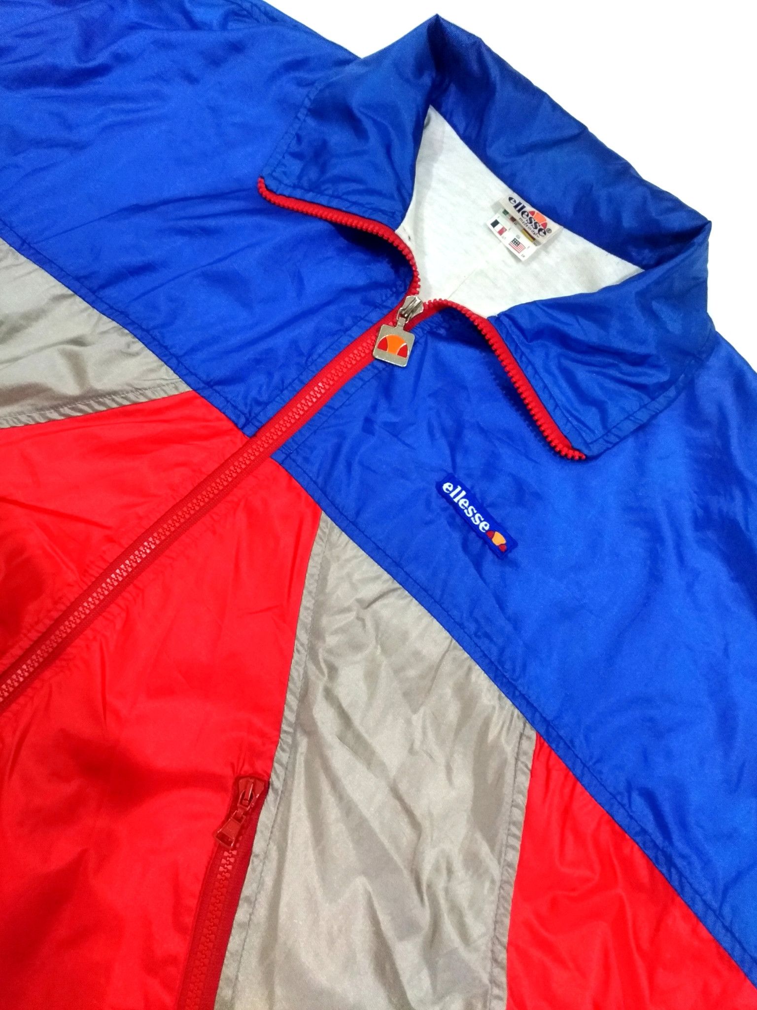 Ellesse RARE! VTG ELLESSE MADE IN ITALY RIRI ZIPPER RETRO STYLE Size US M / EU 48-50 / 2 - 7 Thumbnail