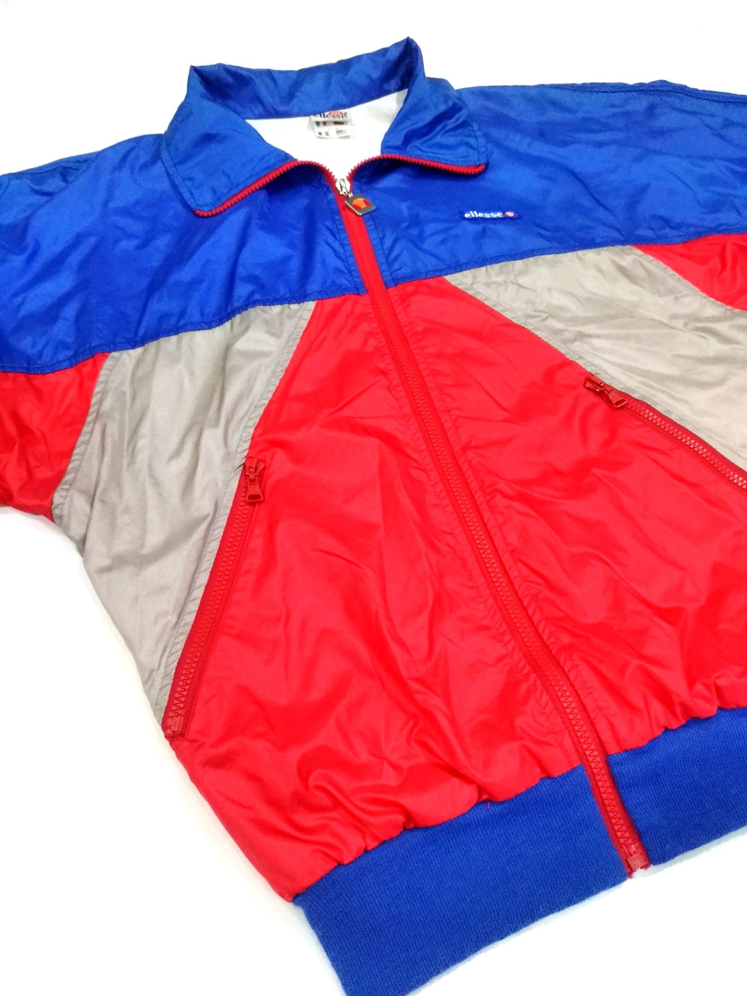 Ellesse RARE! VTG ELLESSE MADE IN ITALY RIRI ZIPPER RETRO STYLE Size US M / EU 48-50 / 2 - 6 Thumbnail