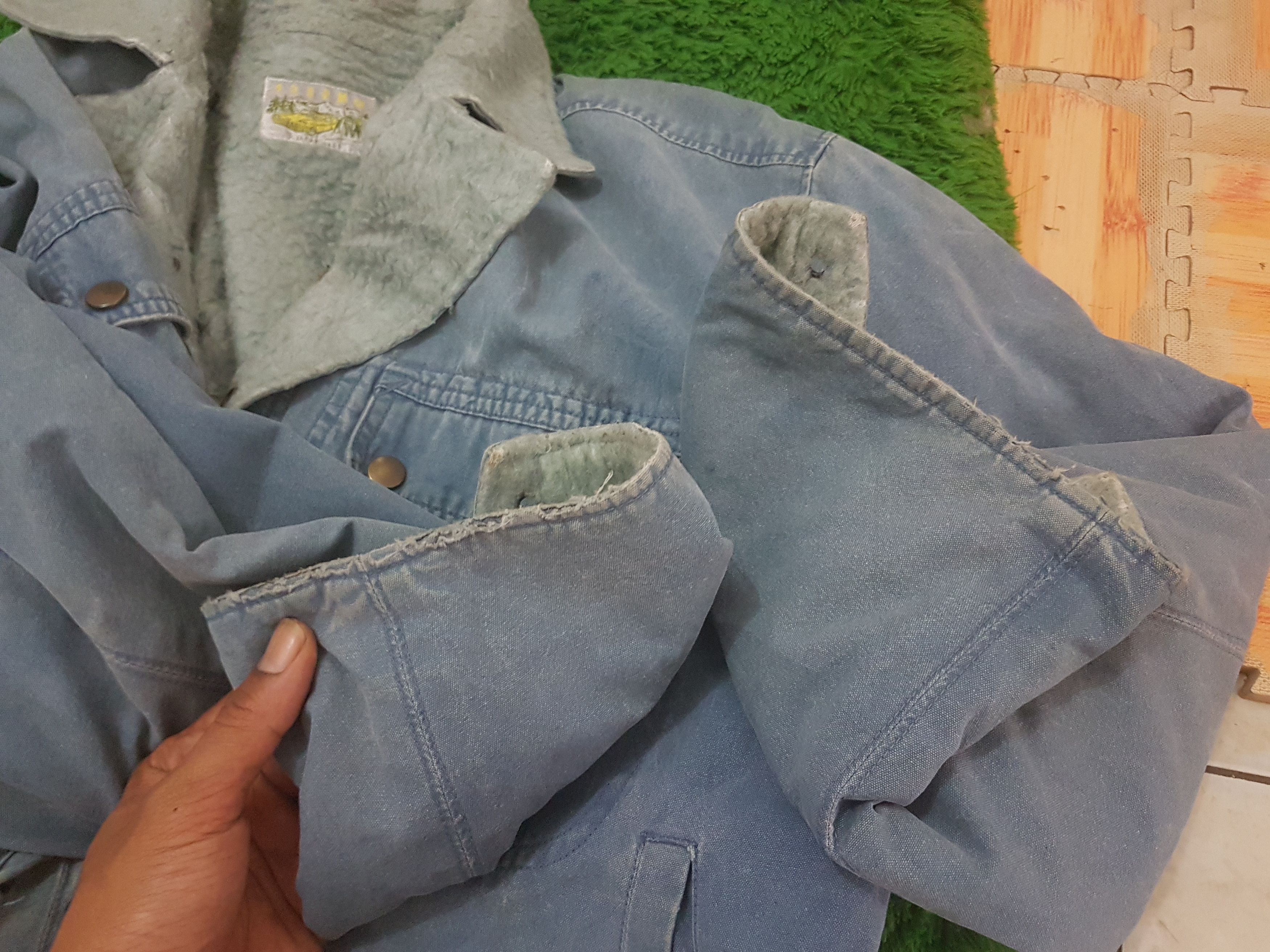 45rpm Made In Japan 45 rpm Sherpa Lined Denim Jacket not Kapital Size US M / EU 48-50 / 2 - 2 Thumbnail