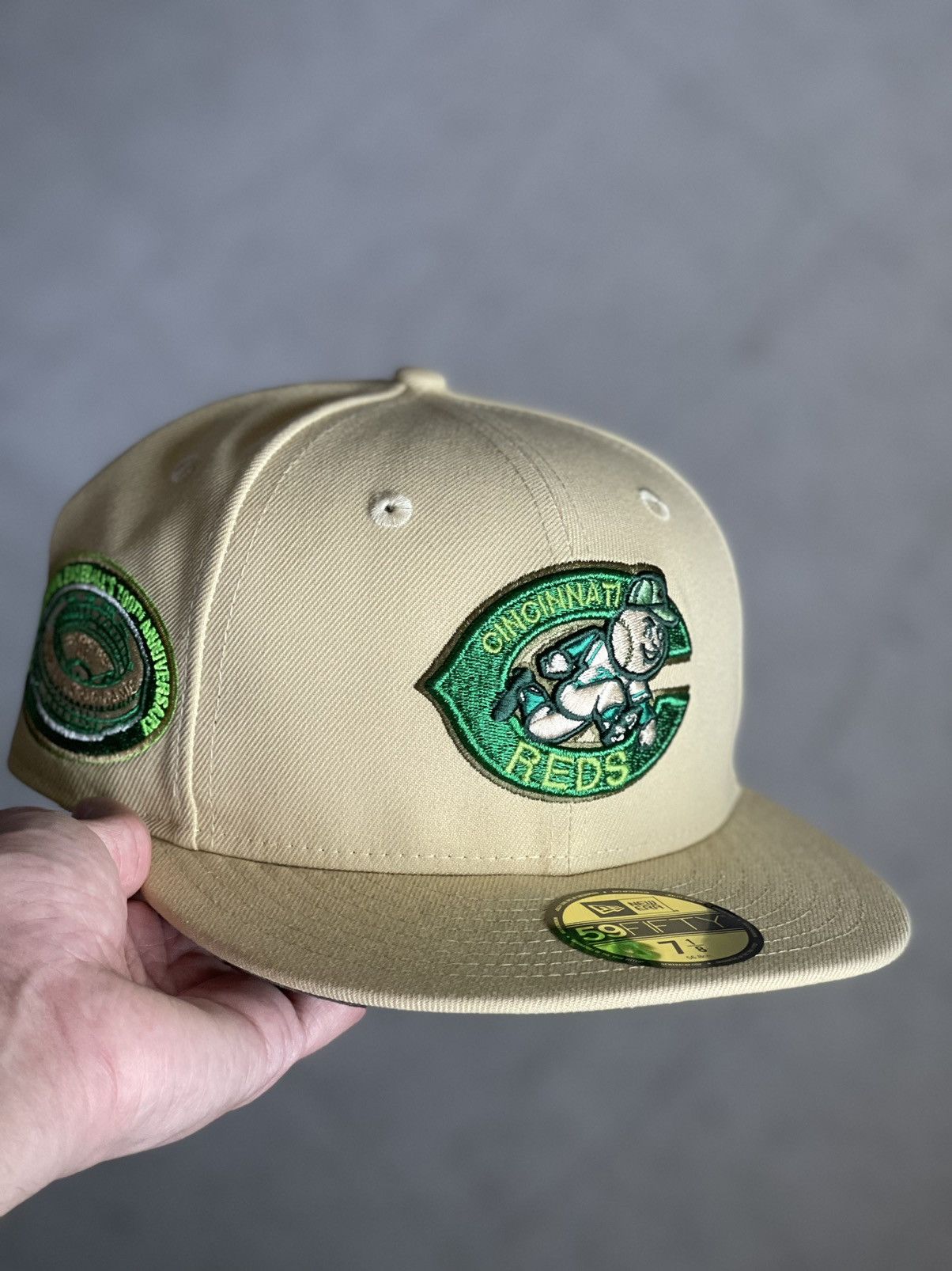 MLB 7 1/8 MyFitteds Exclusive “Money/Dollar” Cincinnati Reds Size ONE SIZE - 1 Thumbnail