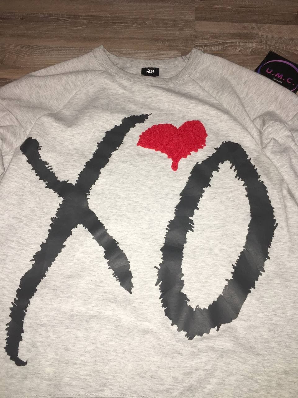 H&M The Weeknd x H&M XO Oversized Crewneck Sweatshirt heart Size US M / EU 48-50 / 2 - 2 Thumbnail