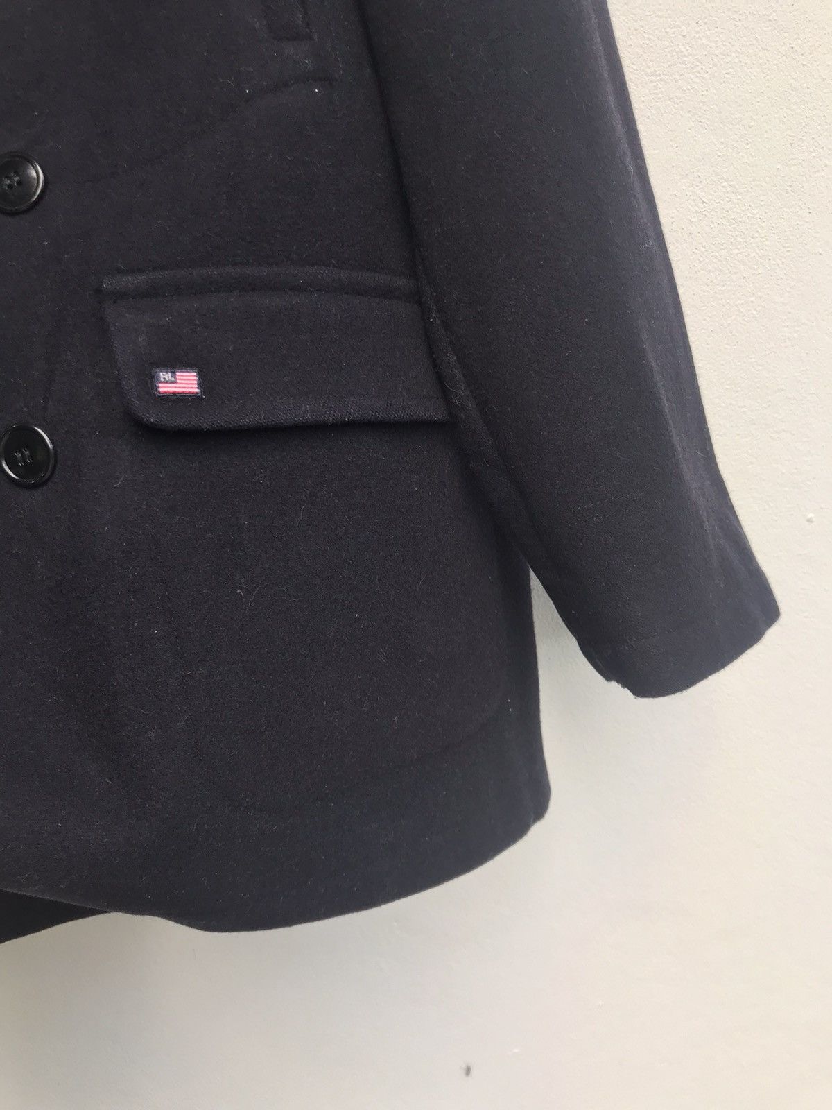 Polo Ralph Lauren × Ralph Lauren Polo Jeans Co. by Ralph Lauren Wool Double Breasted Coat Size US M / EU 48-50 / 2 - 5 Thumbnail