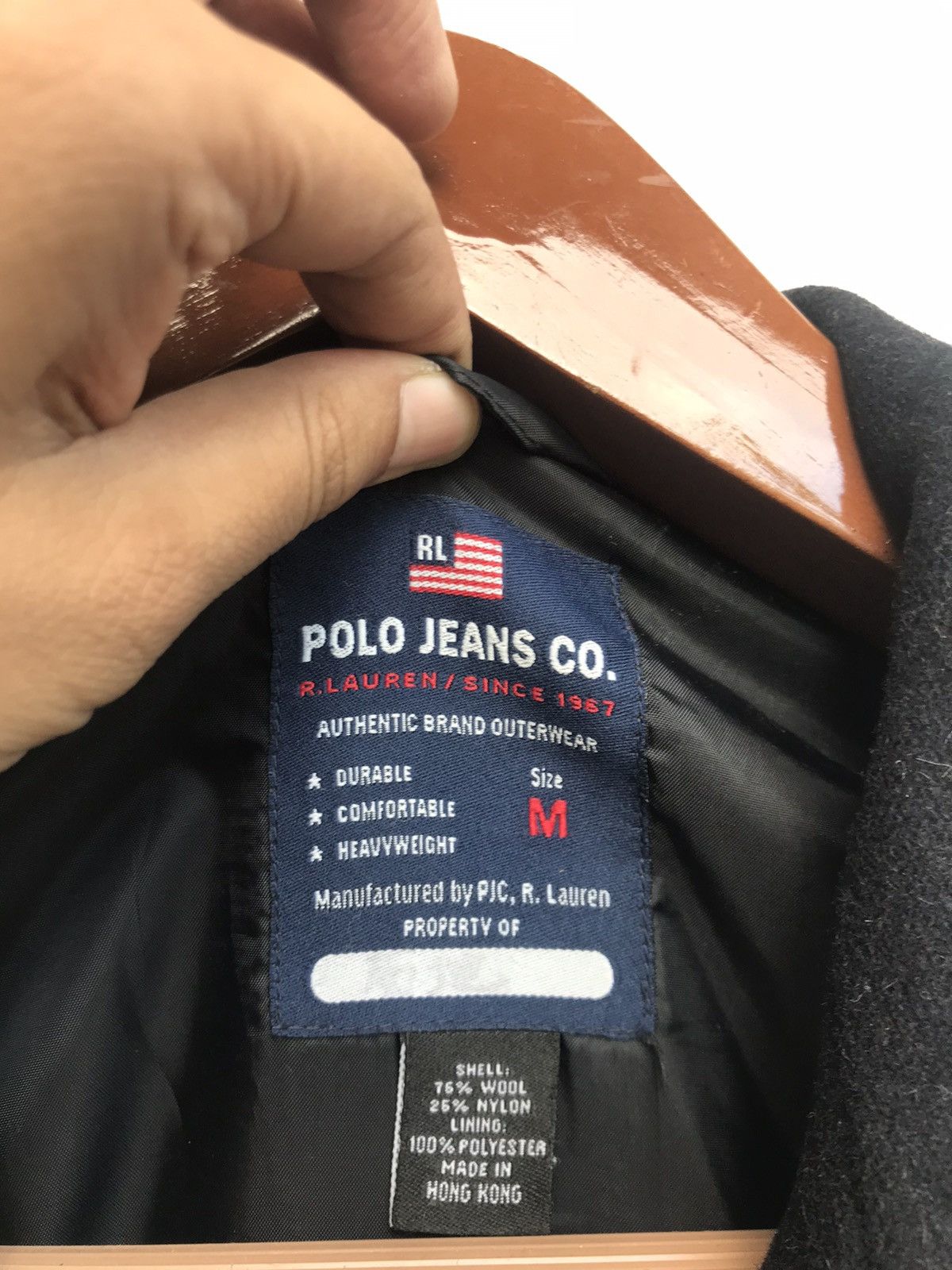 Polo Ralph Lauren × Ralph Lauren Polo Jeans Co. by Ralph Lauren Wool Double Breasted Coat Size US M / EU 48-50 / 2 - 11 Thumbnail
