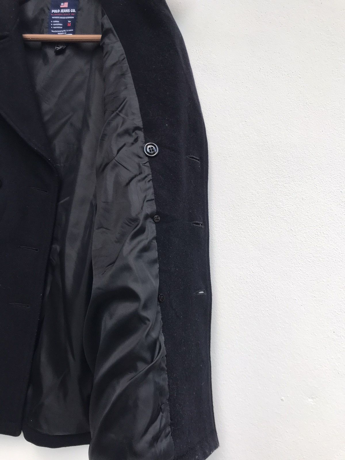 Polo Ralph Lauren × Ralph Lauren Polo Jeans Co. by Ralph Lauren Wool Double Breasted Coat Size US M / EU 48-50 / 2 - 8 Thumbnail