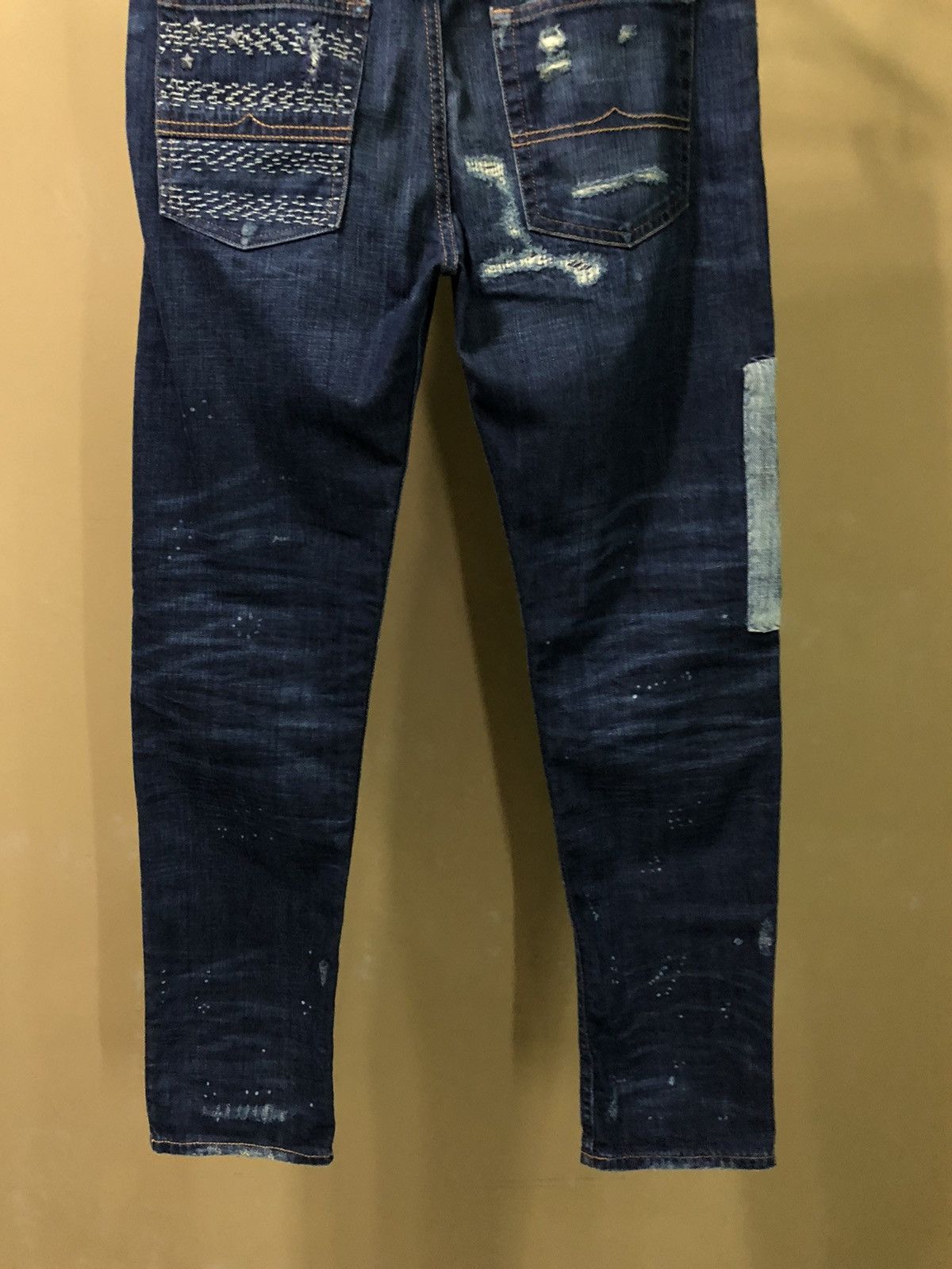 Denim & Supply Ralph Lauren Vintage Denim Supply Ralph Lauren Patchwork Denim Jeans Size US 32 / EU 48 - 8 Thumbnail