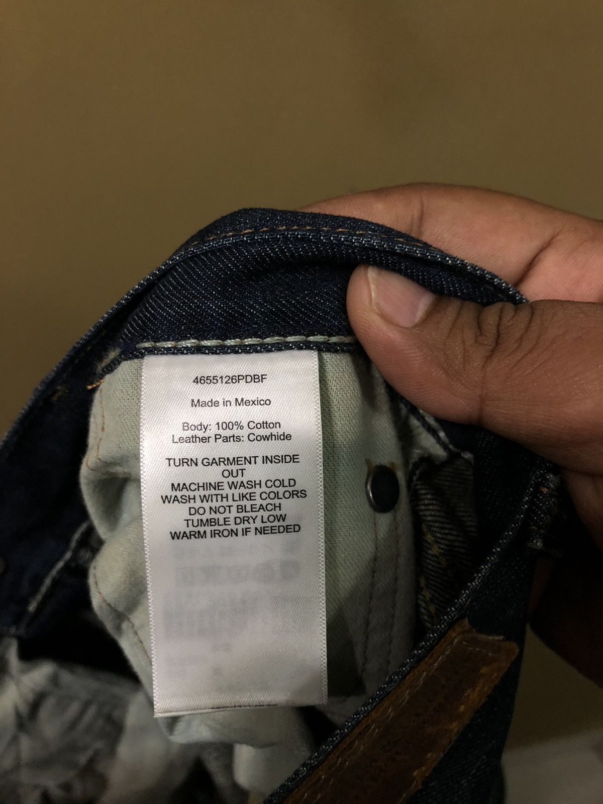 Denim & Supply Ralph Lauren Vintage Denim Supply Ralph Lauren Patchwork Denim Jeans Size US 32 / EU 48 - 11 Thumbnail