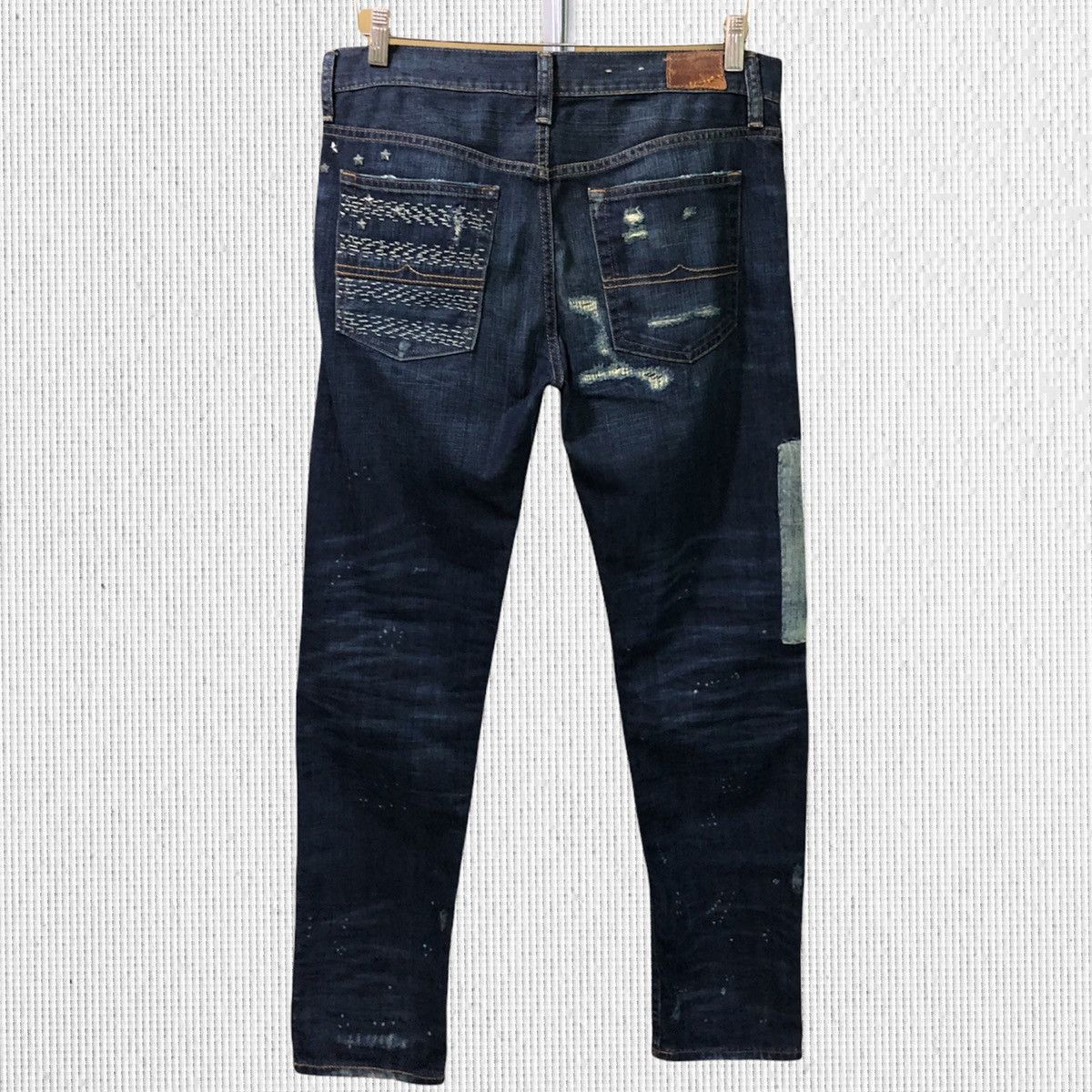 Denim & Supply Ralph Lauren Vintage Denim Supply Ralph Lauren Patchwork Denim Jeans Size US 32 / EU 48 - 2 Thumbnail