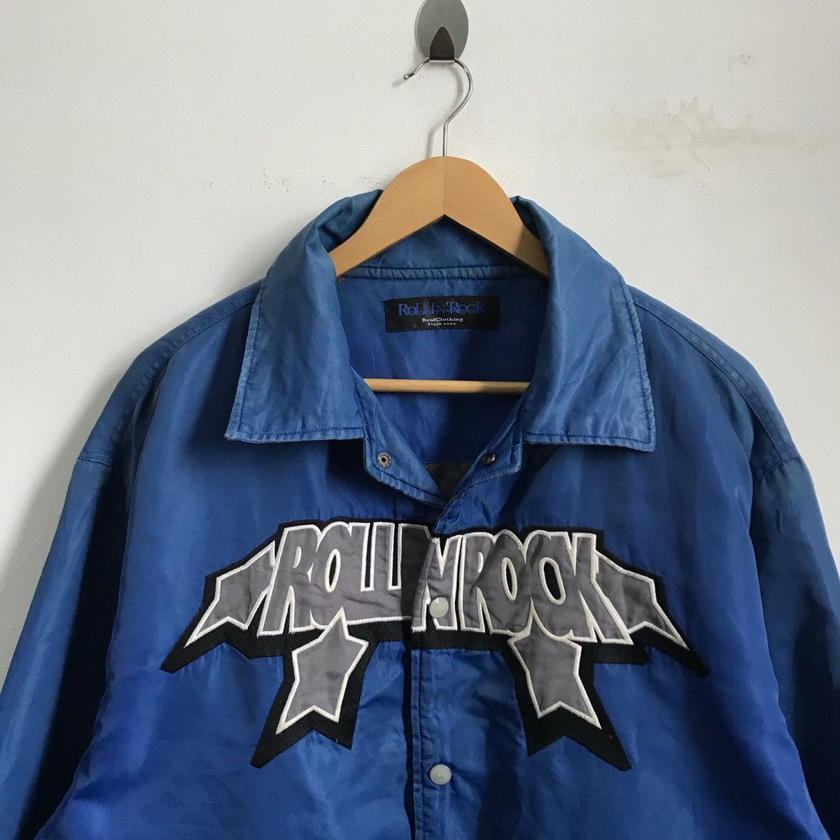 Japanese Brand × Vintage Rollin n Rock Varsity Jacket Size US L / EU 52-54 / 3 - 2 Thumbnail