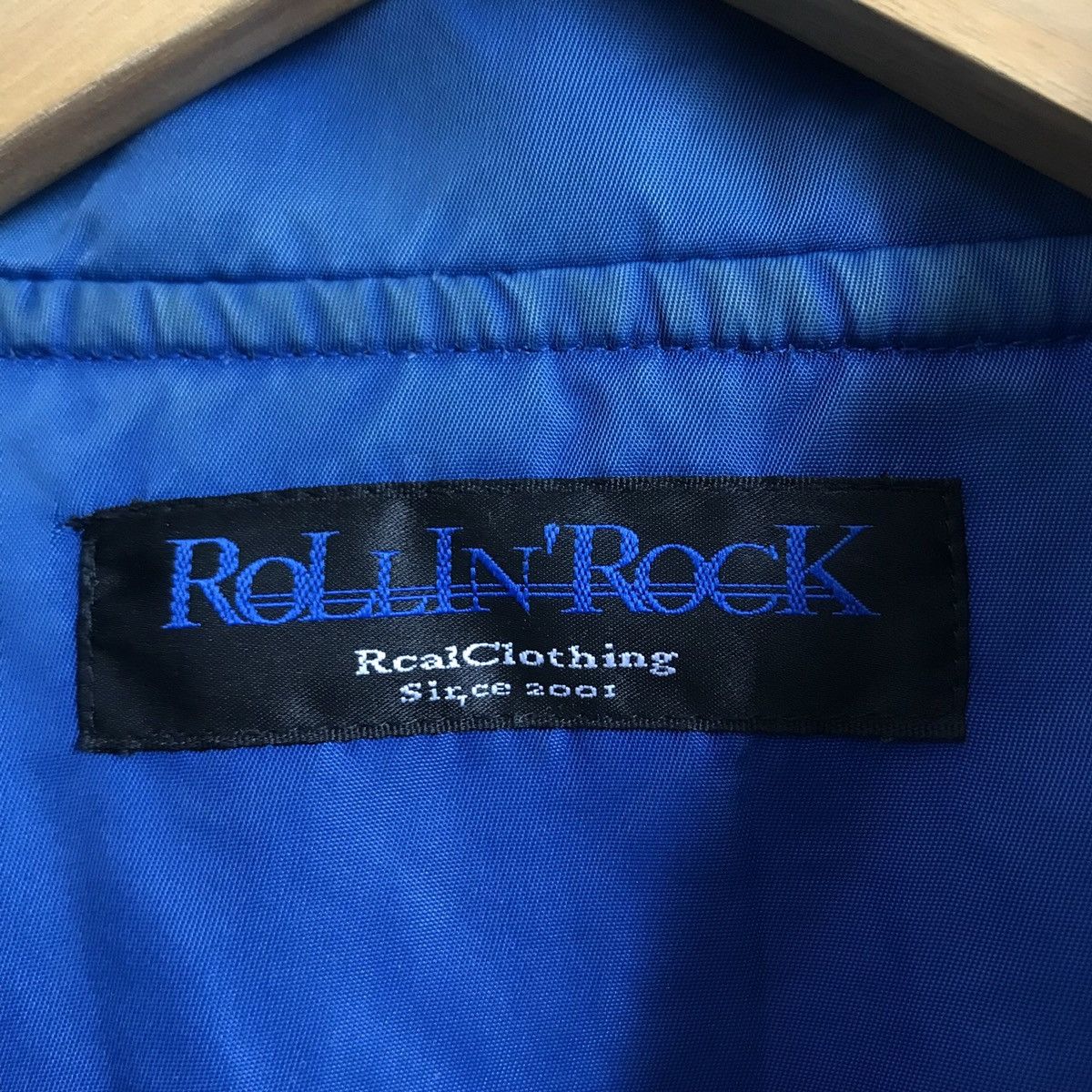 Japanese Brand × Vintage Rollin n Rock Varsity Jacket Size US L / EU 52-54 / 3 - 3 Thumbnail