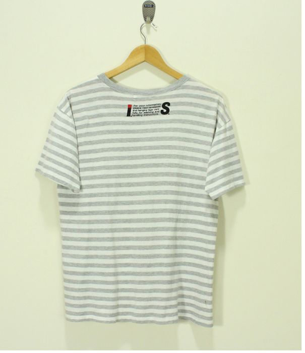 Issey Miyake Vintage 80s ISSEY MIYAKE T Shirt IS Spell Out Logo