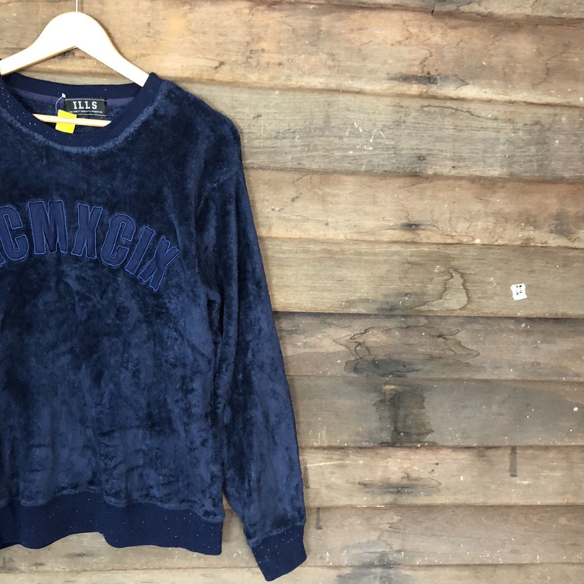Homespun Knitwear ILLS MCMXCIX Blue Shag Shaggy Knitwear #3286 Size US M / EU 48-50 / 2 - 5 Thumbnail