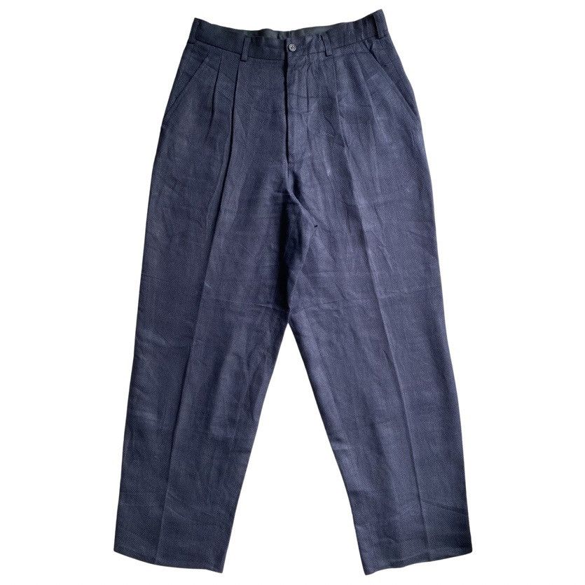 Yohji Yamamoto Y’s For Men Rattan Jacquard Ballon Pants Size US 30 / EU 46 - 2 Thumbnail
