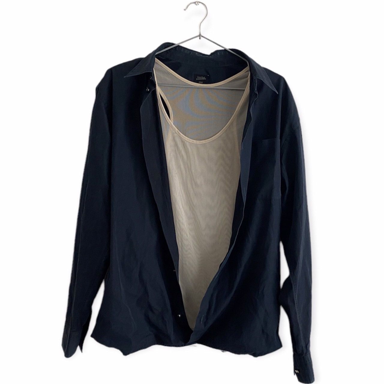 Jean Paul Gaultier Gaultier double layer shirt Size US M / EU 48-50 / 2 - 2 Thumbnail