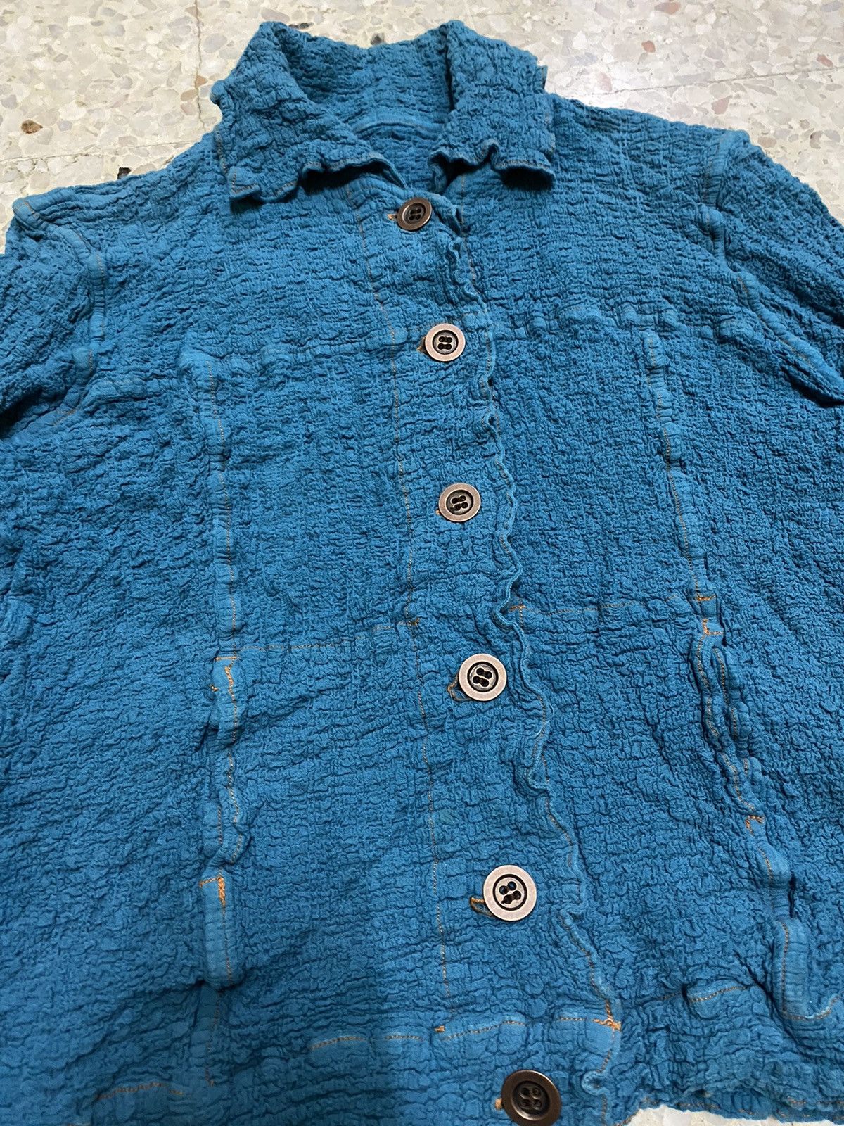 Issey Miyake ME by Issey Miyake Cauliflower Button Up Jacket Nice Color Size US M / EU 48-50 / 2 - 5 Thumbnail