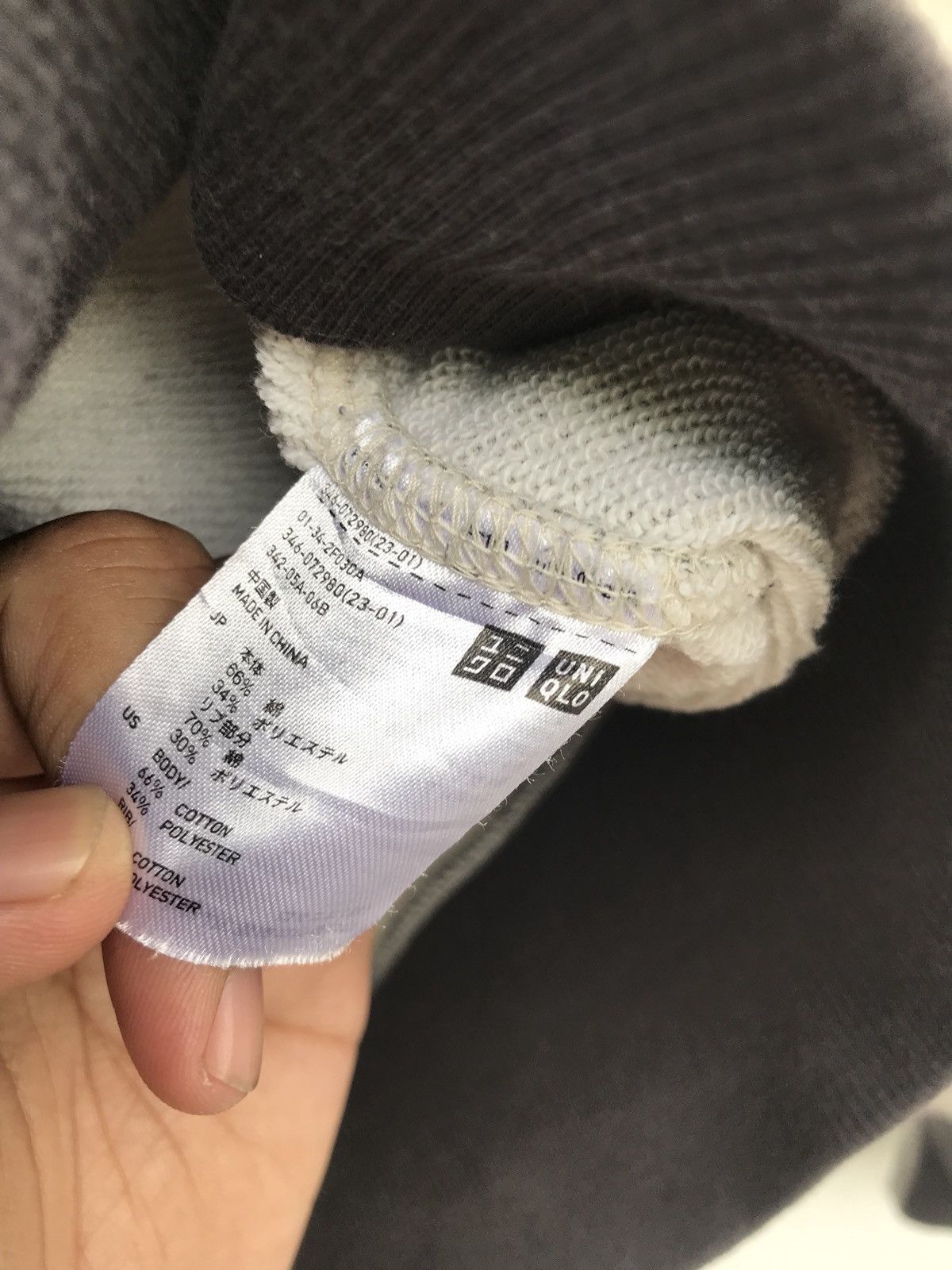 Japanese Brand × Uniqlo Uniqlo Stripes Zipper Hoodies Sweatshirt Size US S / EU 44-46 / 1 - 4 Thumbnail