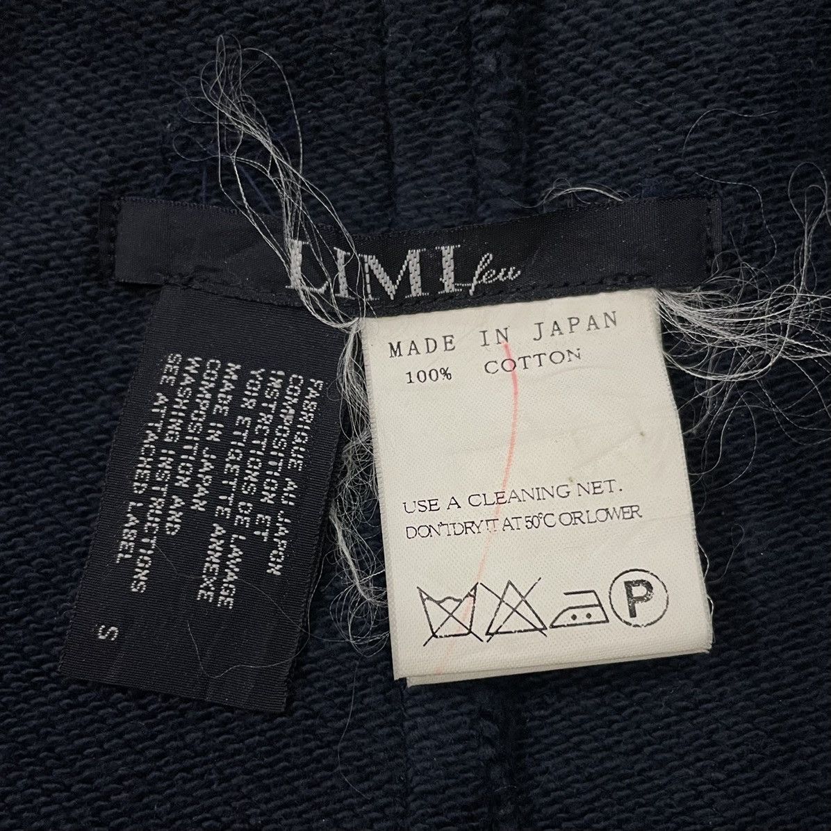 Limi Feu Vintage Limi Feu Yohji Yamamoto Double Colar Sunfaded Jacket Size US S / EU 44-46 / 1 - 20 Thumbnail