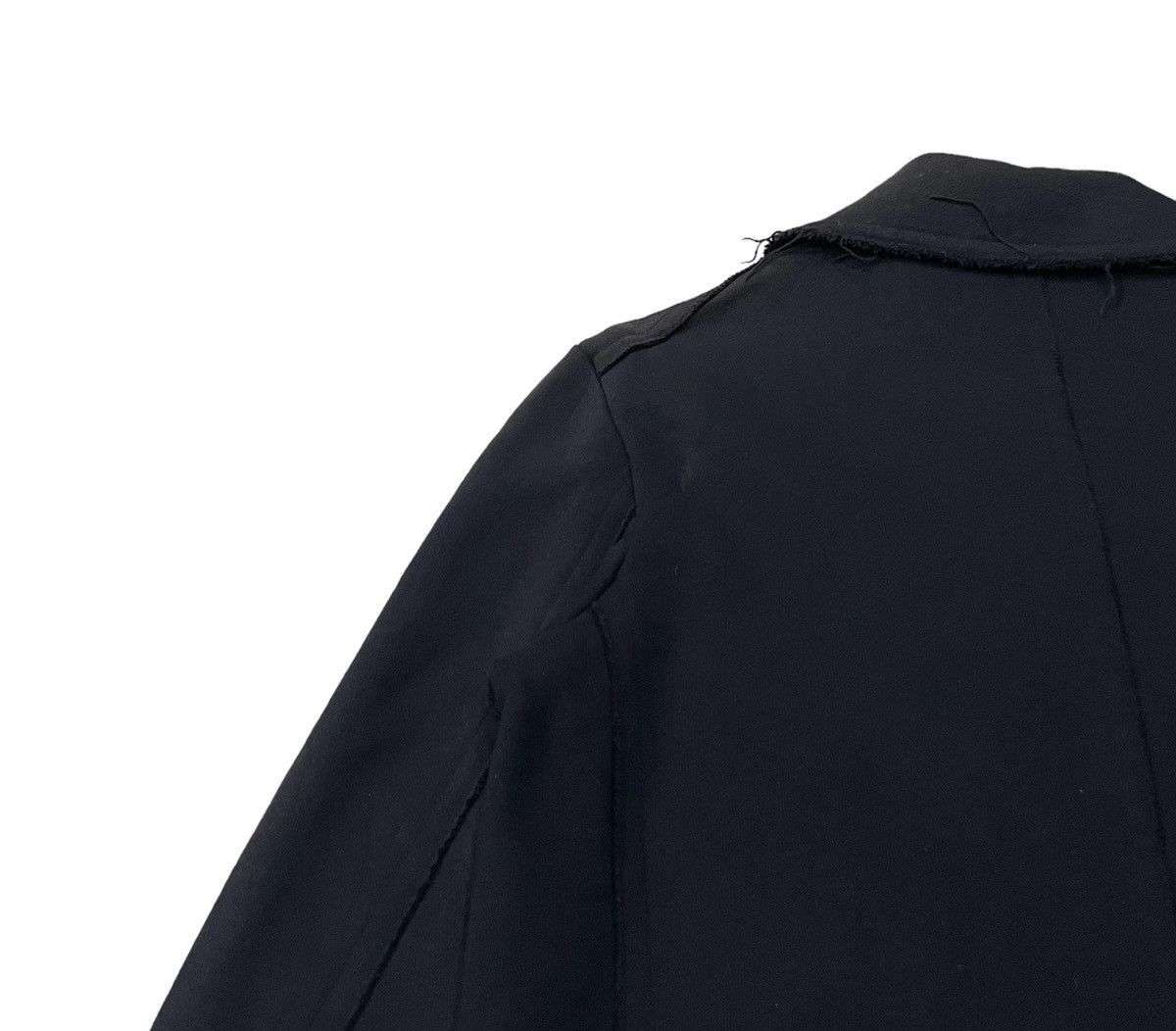 Limi Feu Vintage Limi Feu Yohji Yamamoto Double Colar Sunfaded Jacket Size US S / EU 44-46 / 1 - 15 Thumbnail