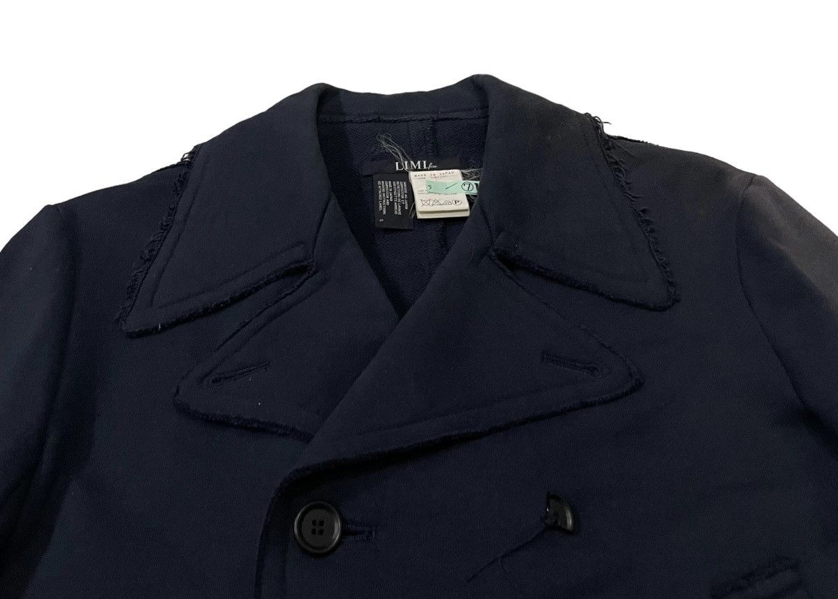 Limi Feu Vintage Limi Feu Yohji Yamamoto Double Colar Sunfaded Jacket Size US S / EU 44-46 / 1 - 6 Thumbnail