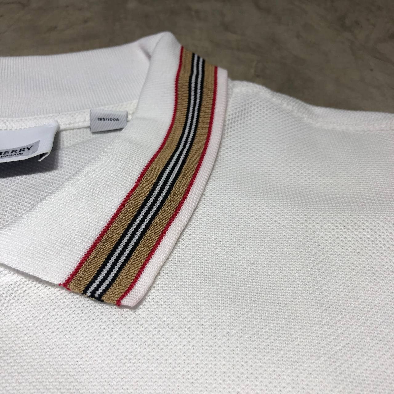 Burberry Burberry Icon Stripe short sleeve polo shirt Size US M / EU 48-50 / 2 - 4 Thumbnail