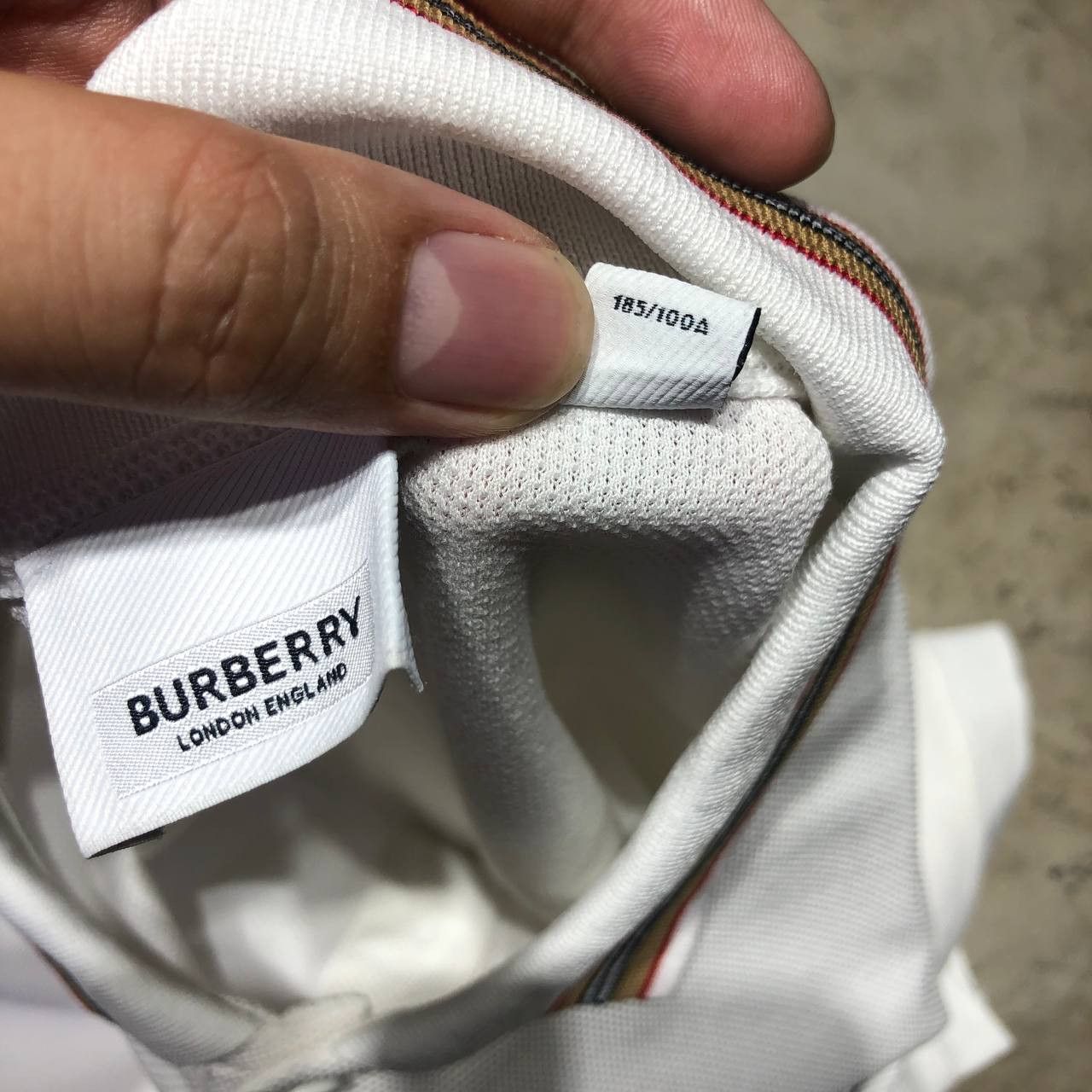 Burberry Burberry Icon Stripe short sleeve polo shirt Size US M / EU 48-50 / 2 - 8 Thumbnail