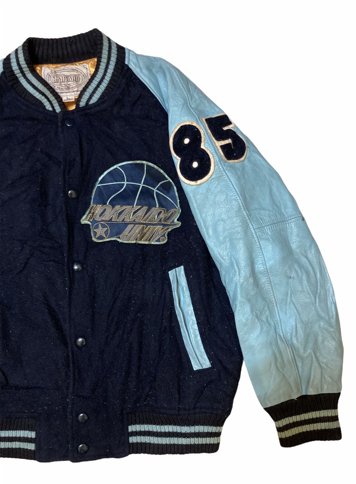 Japanese Brand Vintage University Hokaido Varsity Jacket Size US L / EU 52-54 / 3 - 3 Thumbnail