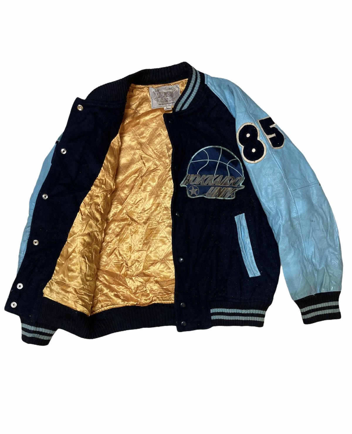Japanese Brand Vintage University Hokaido Varsity Jacket Size US L / EU 52-54 / 3 - 2 Thumbnail