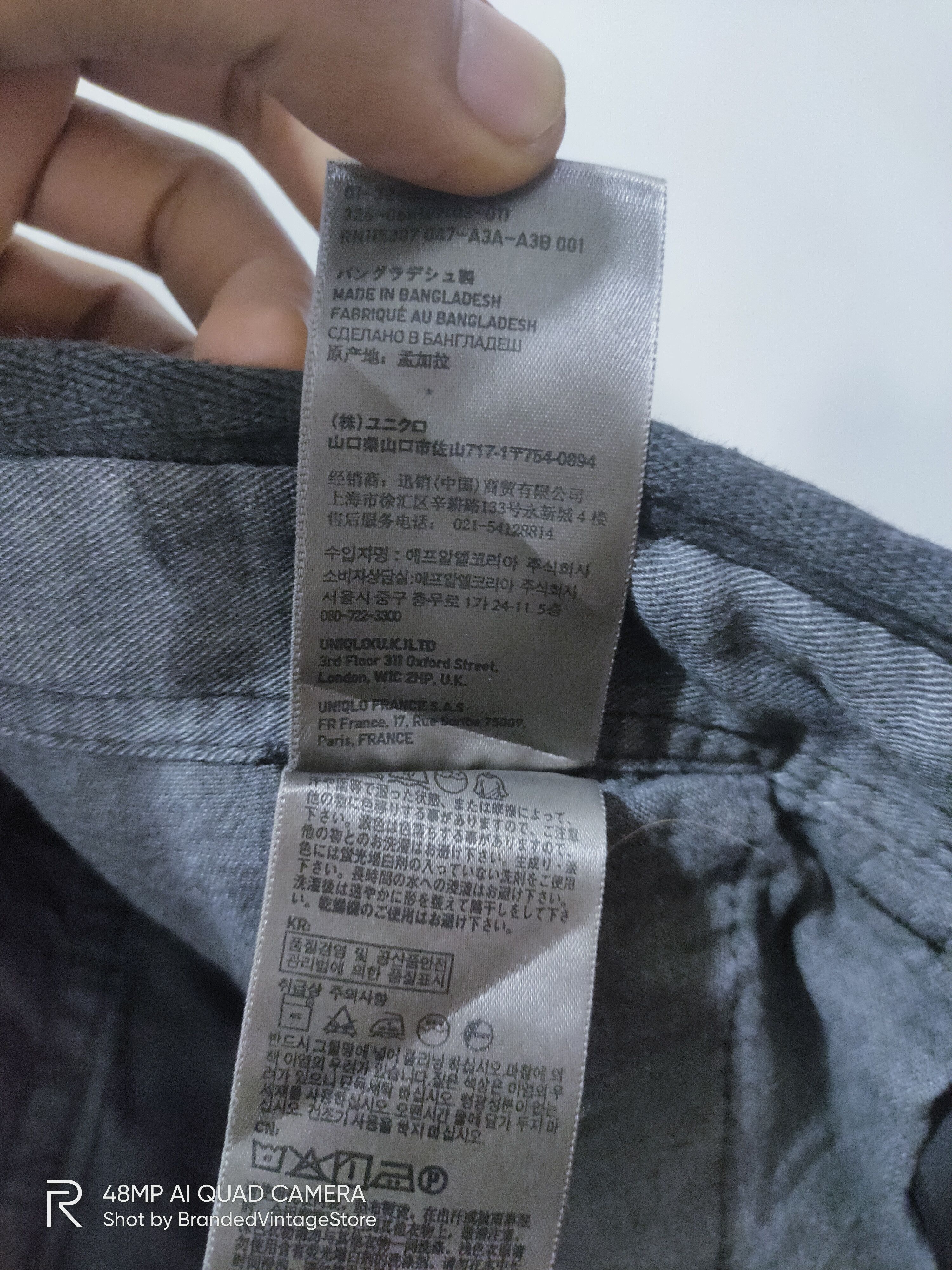 Japanese Brand × Uniqlo UNIQLO Multipocket Tactical Utility Pullover Cargo Pants Size US 34 / EU 50 - 19 Thumbnail