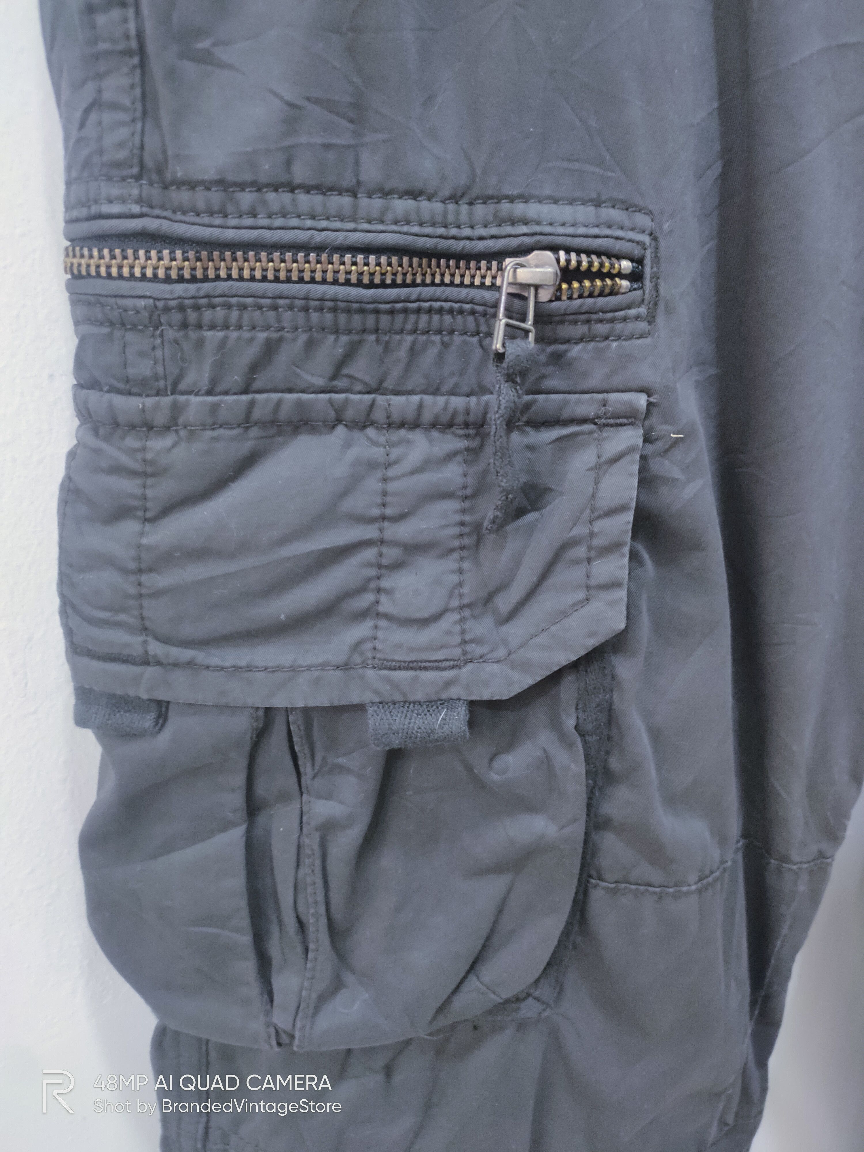 Japanese Brand × Uniqlo UNIQLO Multipocket Tactical Utility Pullover Cargo Pants Size US 34 / EU 50 - 9 Thumbnail