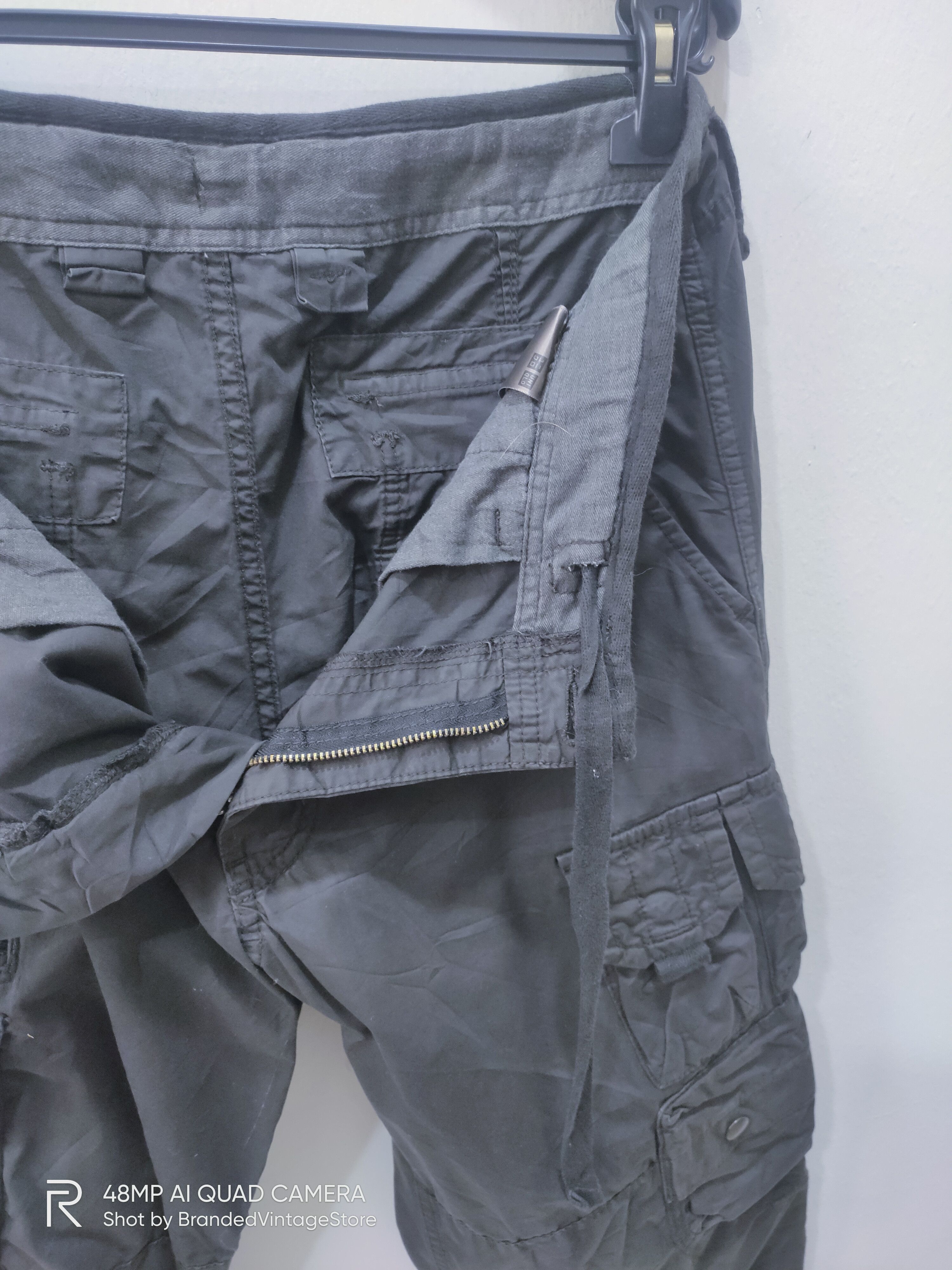 Japanese Brand × Uniqlo UNIQLO Multipocket Tactical Utility Pullover Cargo Pants Size US 34 / EU 50 - 20 Thumbnail