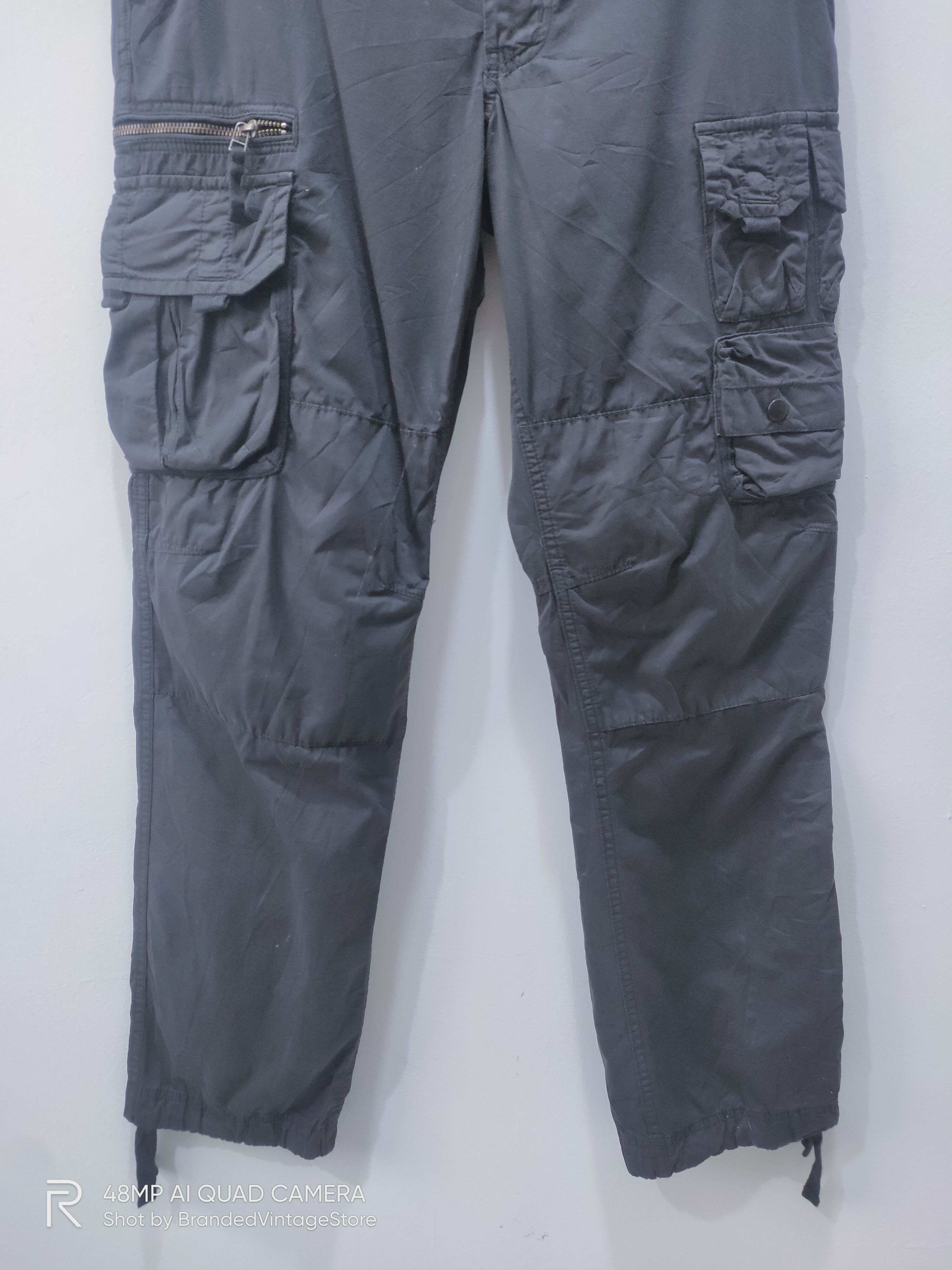 Japanese Brand × Uniqlo UNIQLO Multipocket Tactical Utility Pullover Cargo Pants Size US 34 / EU 50 - 5 Thumbnail