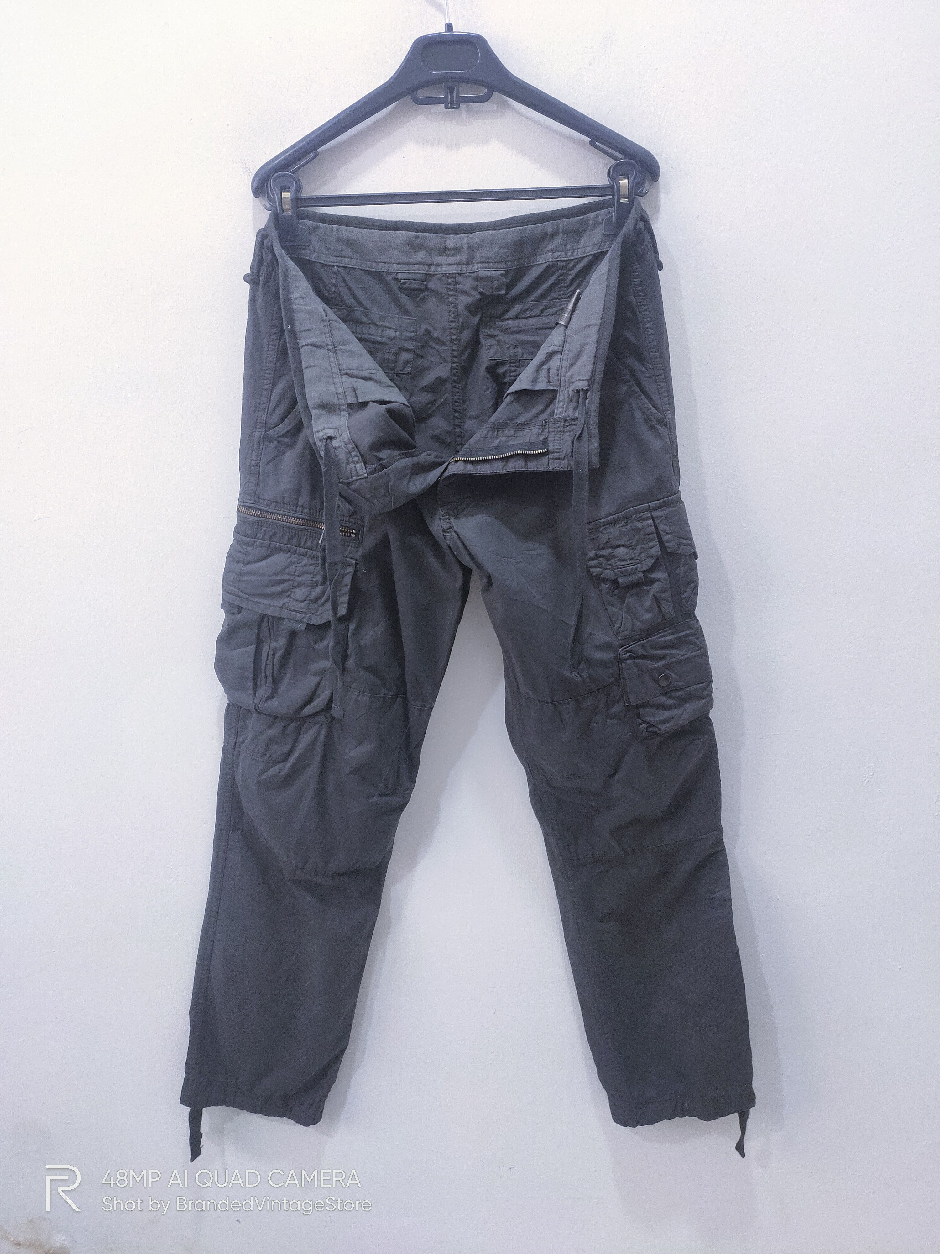 Japanese Brand × Uniqlo UNIQLO Multipocket Tactical Utility Pullover Cargo Pants Size US 34 / EU 50 - 3 Thumbnail