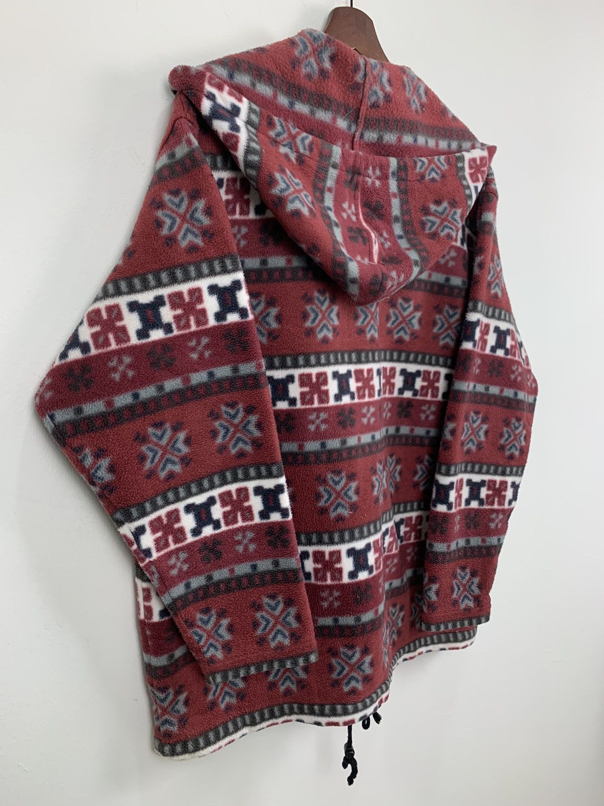 Japanese Brand × Native SUN SPIRIT Fleece Navajo Native Pattern Isle Hoodie Jacket Size US L / EU 52-54 / 3 - 13 Thumbnail