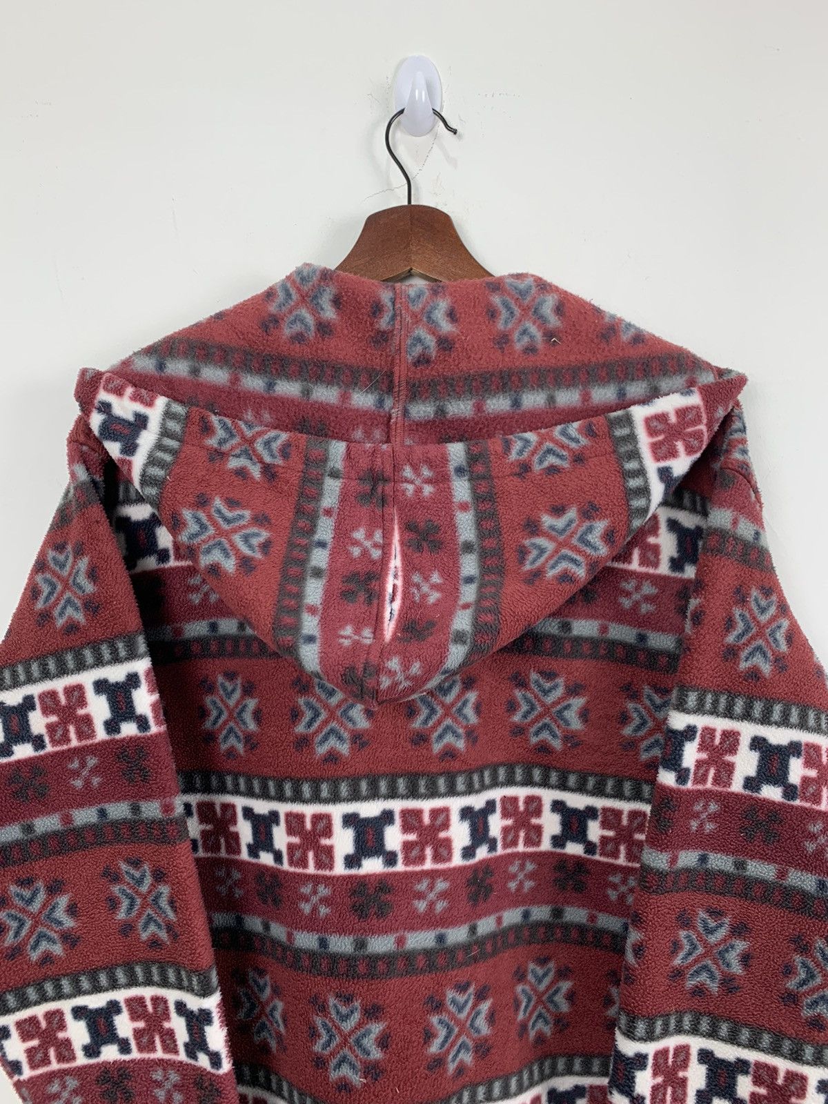 Japanese Brand × Native SUN SPIRIT Fleece Navajo Native Pattern Isle Hoodie Jacket Size US L / EU 52-54 / 3 - 11 Thumbnail