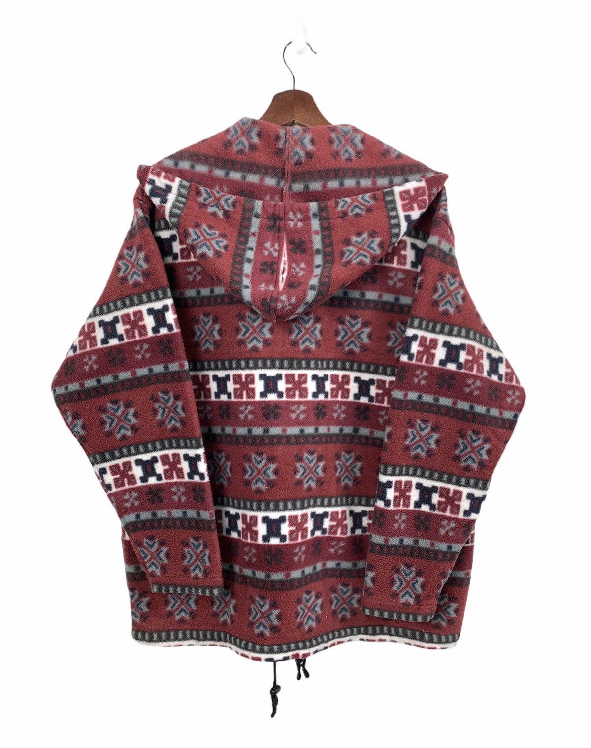 Japanese Brand × Native SUN SPIRIT Fleece Navajo Native Pattern Isle Hoodie Jacket Size US L / EU 52-54 / 3 - 3 Thumbnail