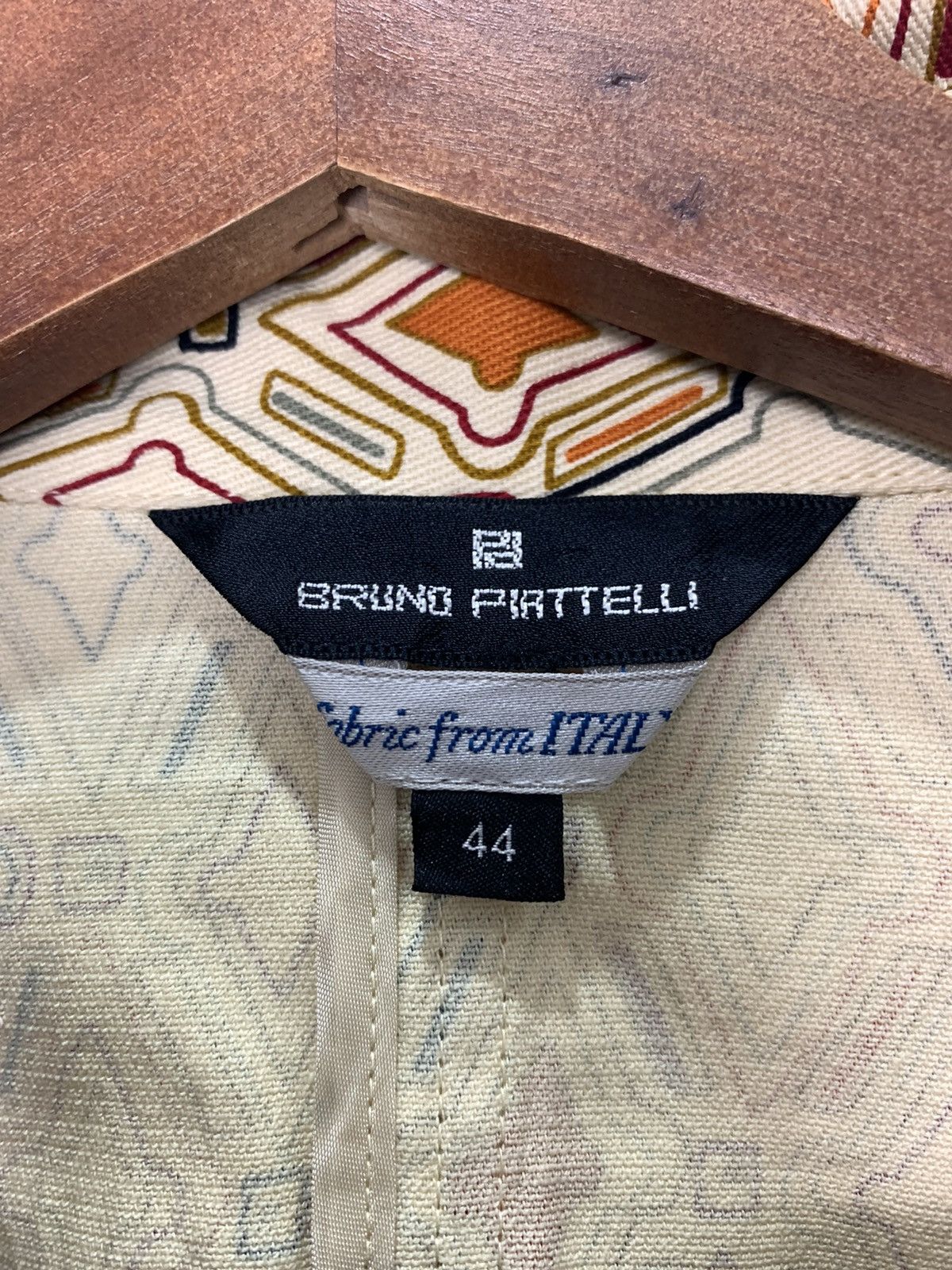 Bruno Piattelli BRUNO PIATTELLI ROMA Fullprint Allover Denim Blouse Jacket Size US M / EU 48-50 / 2 - 20 Thumbnail