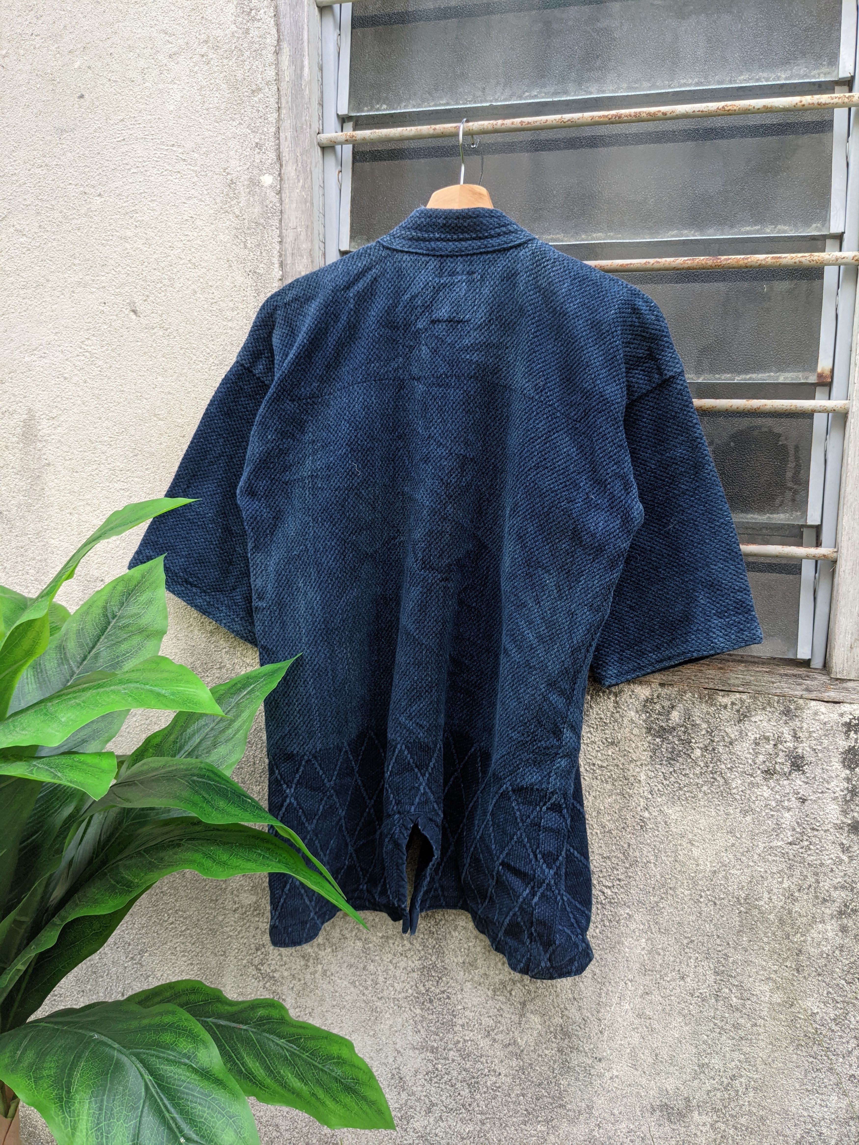 Japanese Brand Eikou Budoudo Sanjuro Narogi Kimono jacket Size US M / EU 48-50 / 2 - 2 Thumbnail
