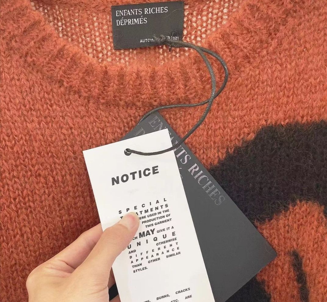 Enfants Riches Deprimes Enfants Riches DeprimesSea hair LOGO sweater Size US M / EU 48-50 / 2 - 3 Thumbnail