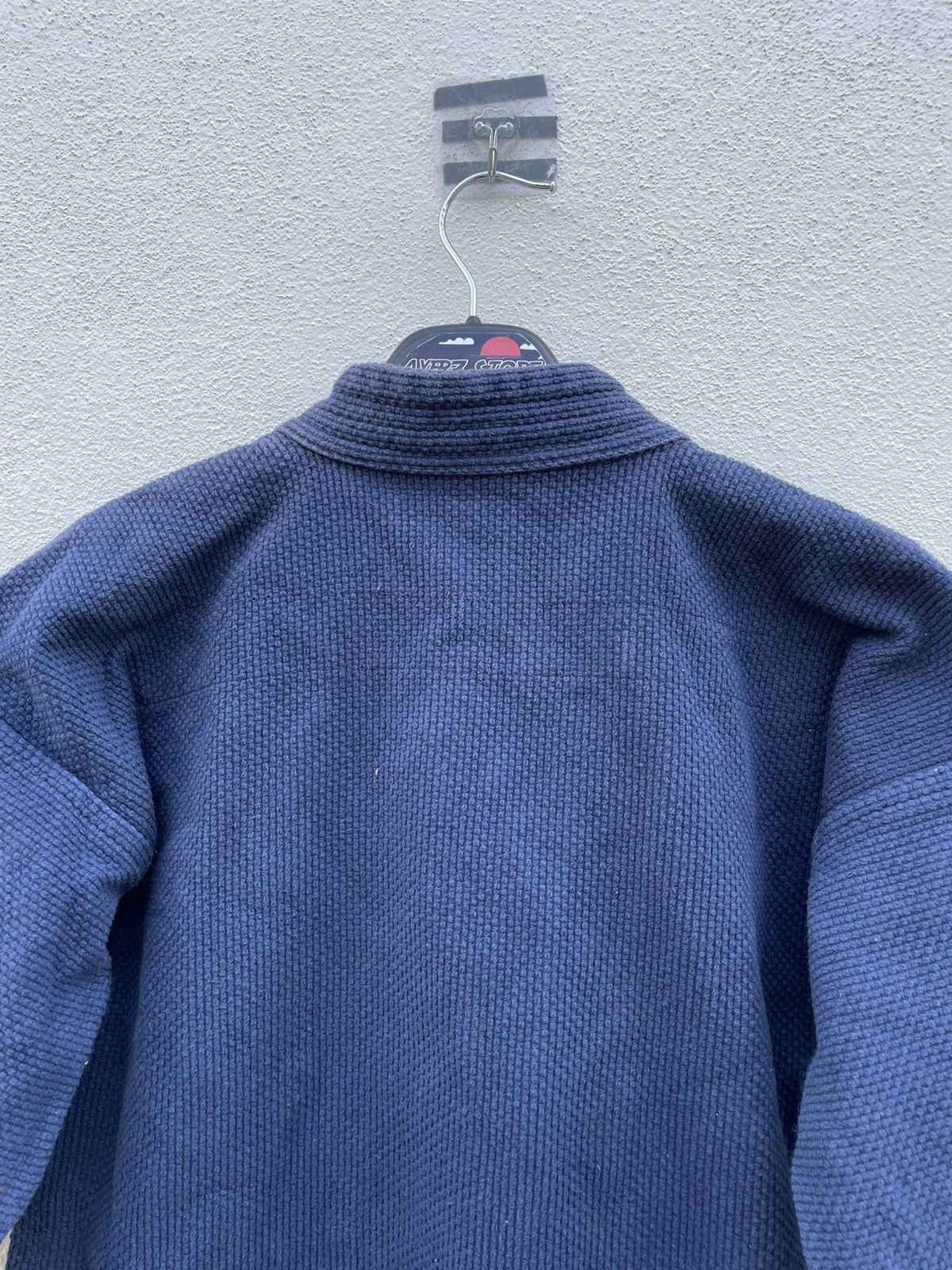 Indigo × Vintage Kimono Indigo Sashiko Boro Stitching Japan Samurai Size US M / EU 48-50 / 2 - 8 Thumbnail