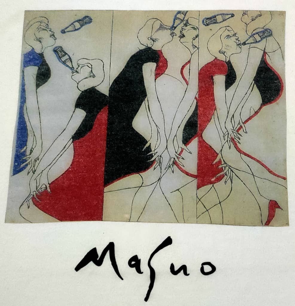 Japanese Brand Ikeda Masuo Art tee Size US M / EU 48-50 / 2 - 2 Thumbnail