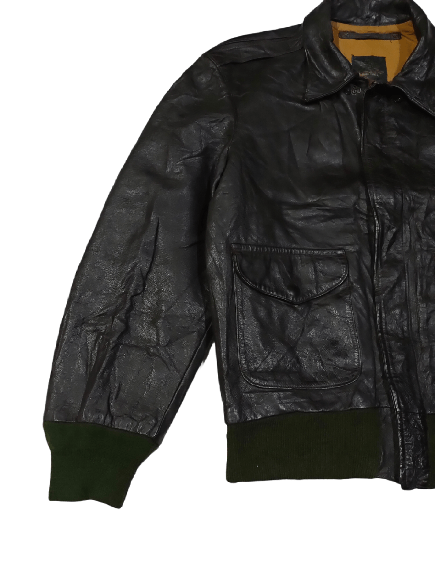 I. Spiewak And Sons 🔥RARE I.SPIEWAK & SONS TYPE A-2 FLYER LEATHER JACKETS Size US S / EU 44-46 / 1 - 2 Thumbnail