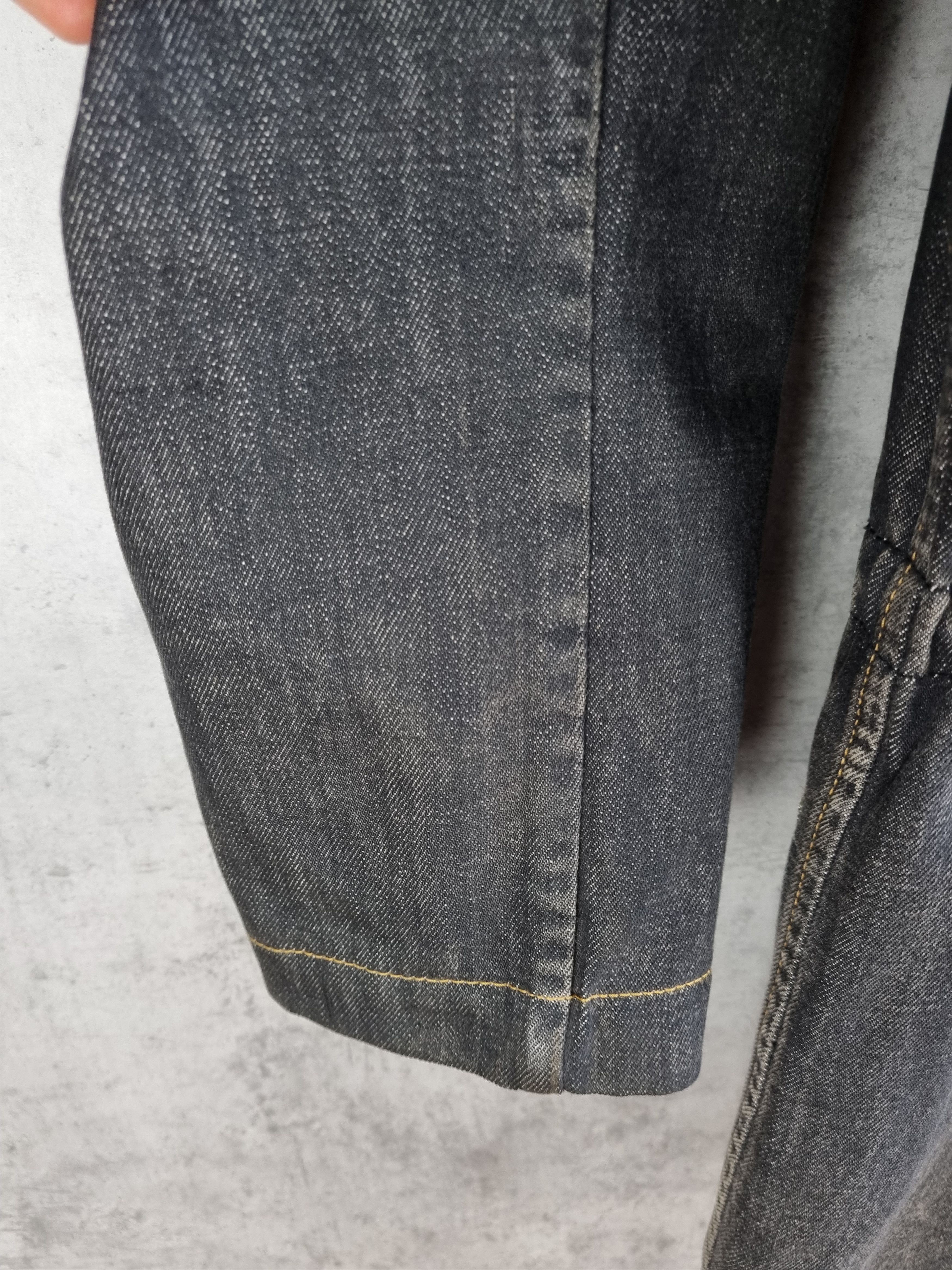 Yohji Yamamoto 2002SS Yohji Yamamoto Pour Homme Selvedge Jacket Size US L / EU 52-54 / 3 - 21 Thumbnail