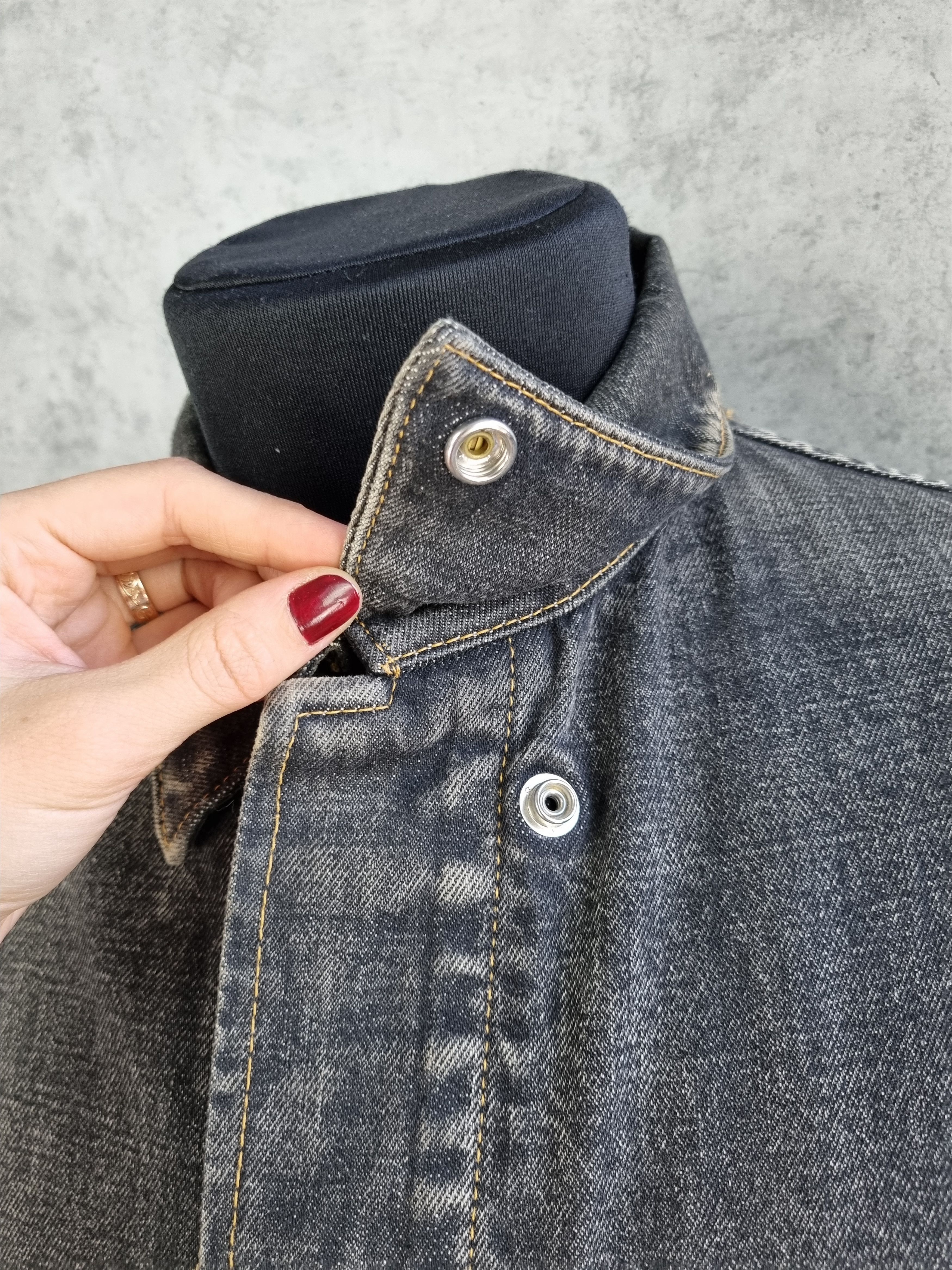 Yohji Yamamoto 2002SS Yohji Yamamoto Pour Homme Selvedge Jacket Size US L / EU 52-54 / 3 - 10 Thumbnail