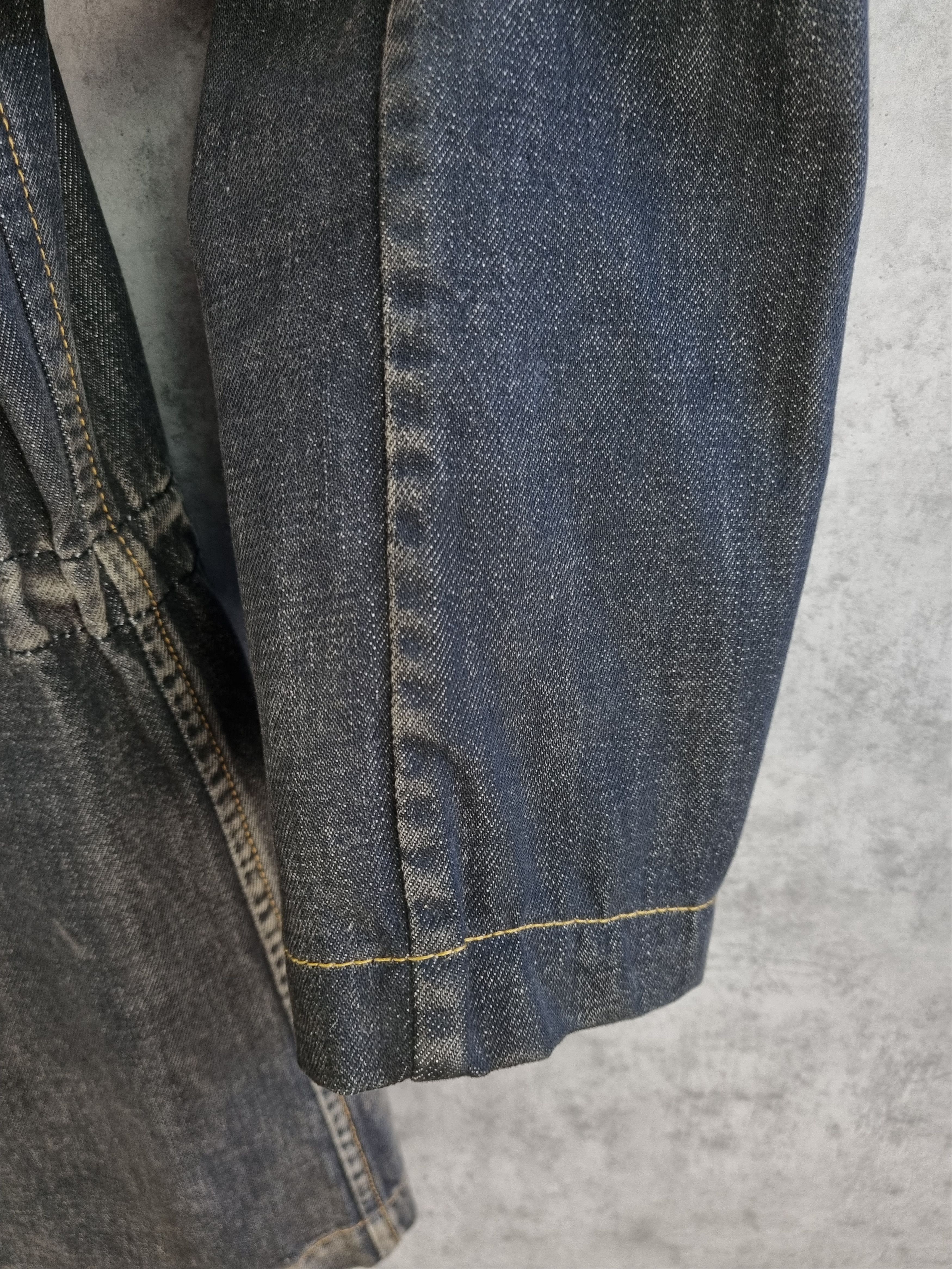 Yohji Yamamoto 2002SS Yohji Yamamoto Pour Homme Selvedge Jacket Size US L / EU 52-54 / 3 - 20 Thumbnail
